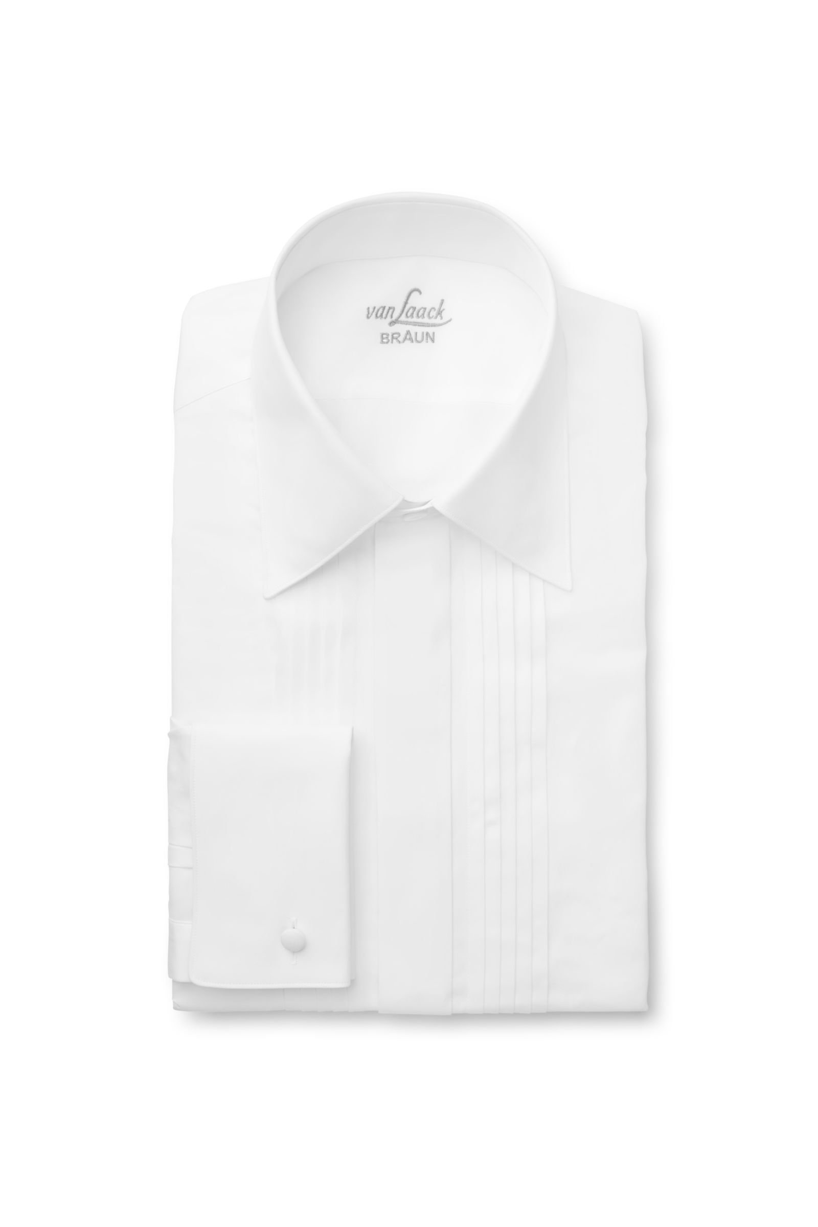 Tuxedo shirt 'Moliere Regular Fit' Kent collar white