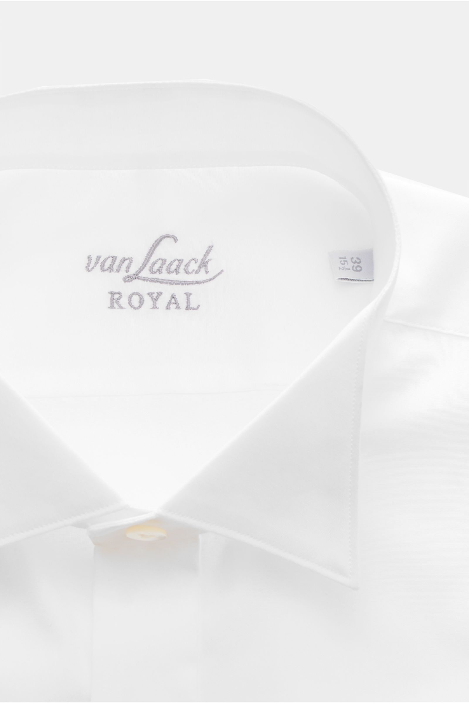 van Laack Smokinghemd 'Gala' Kläppchen-Kragen weiß