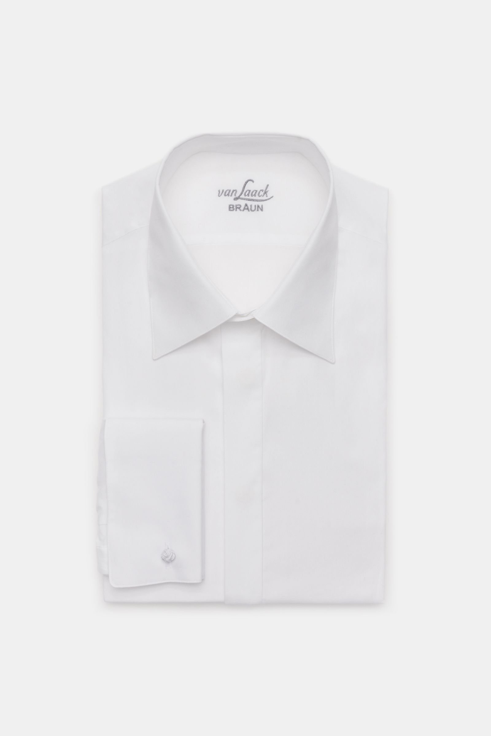 Tuxedo shirt 'Scala slim fit' Kent collar white