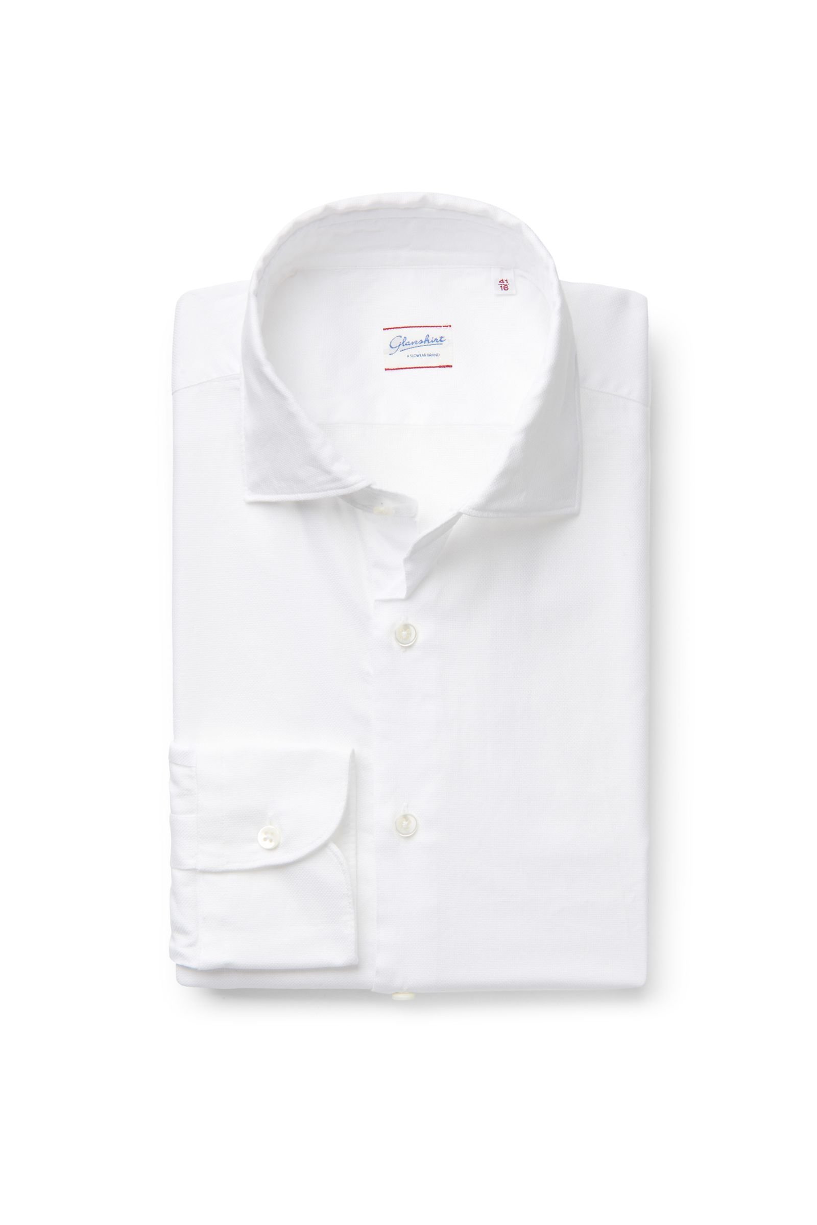 Casual shirt 'Ween' slim collar white