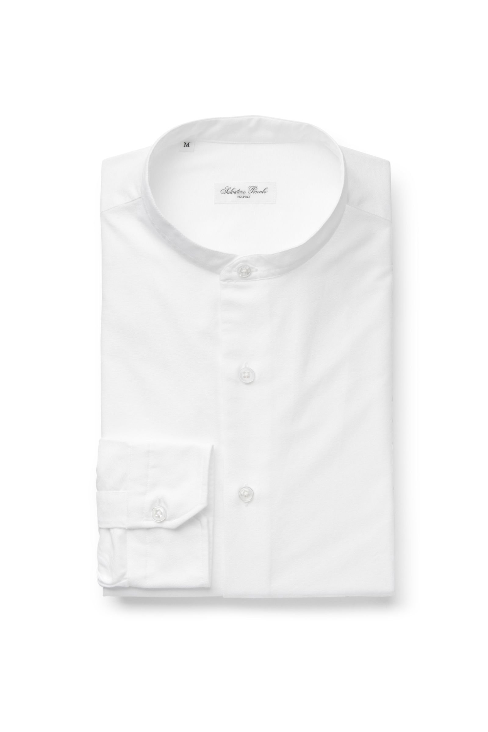 Casual shirt grandad collar white