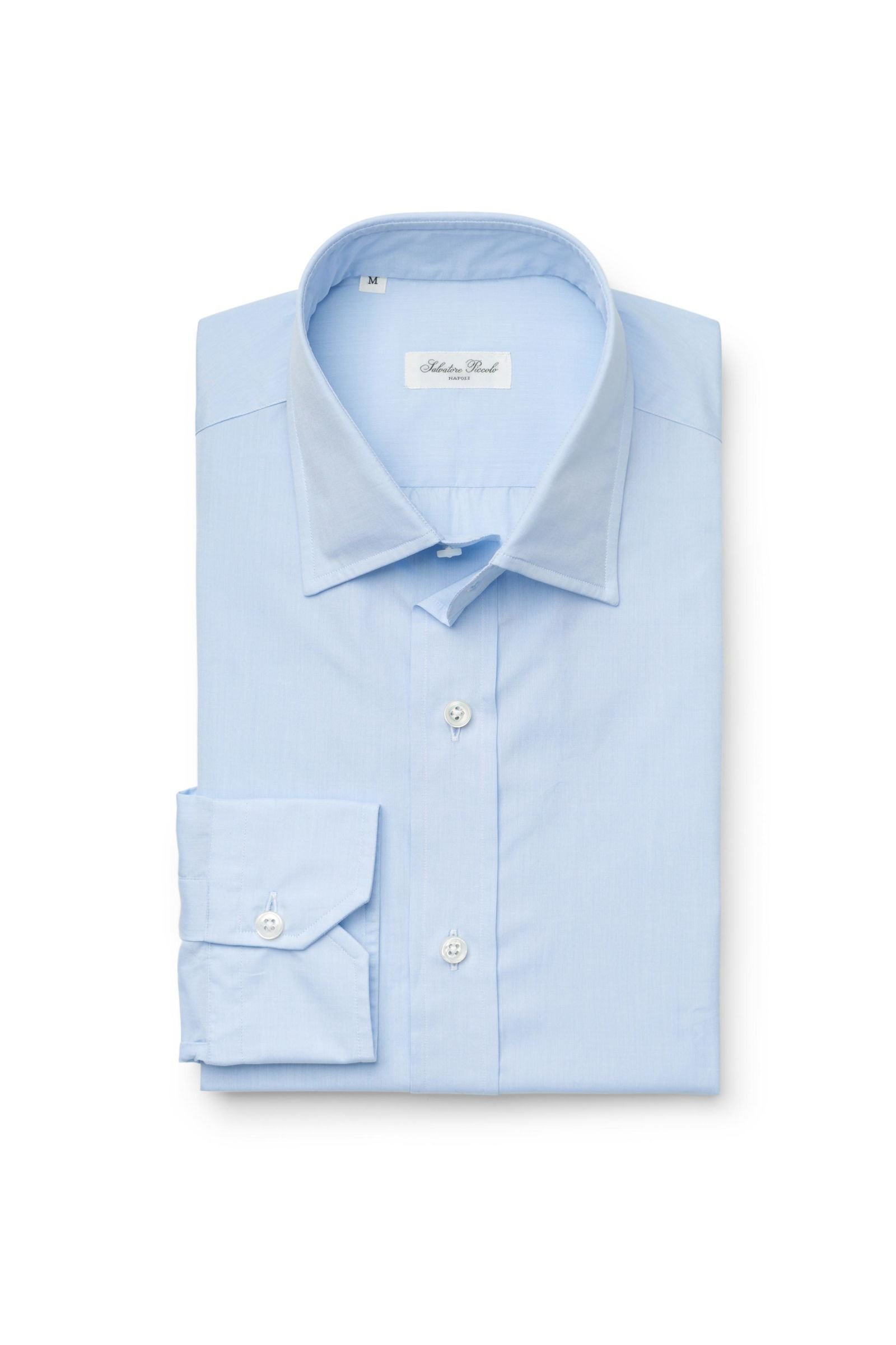 Casual shirt 'Battaglia' slim collar light blue