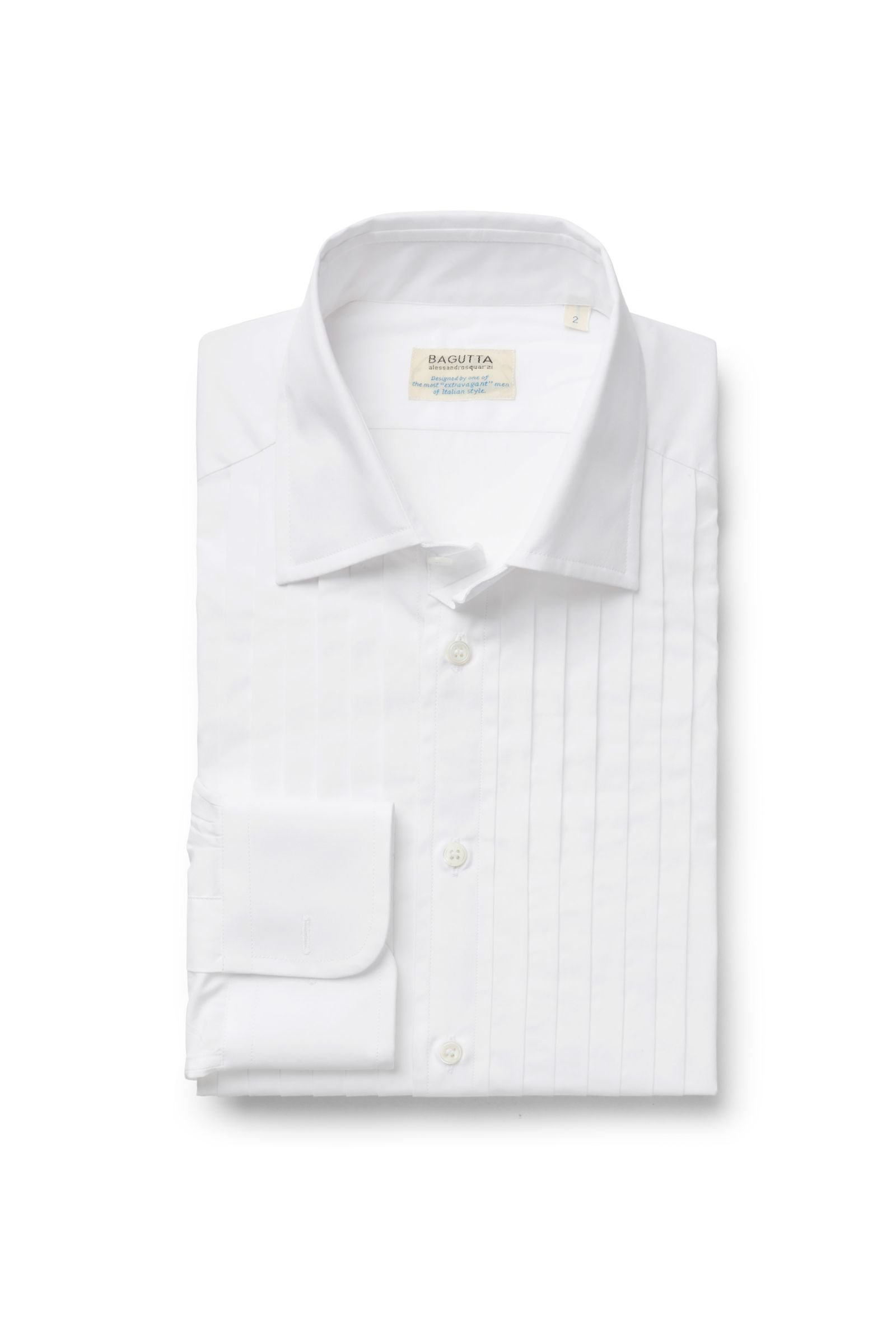 Casual shirt 'Harmont' narrow collar white