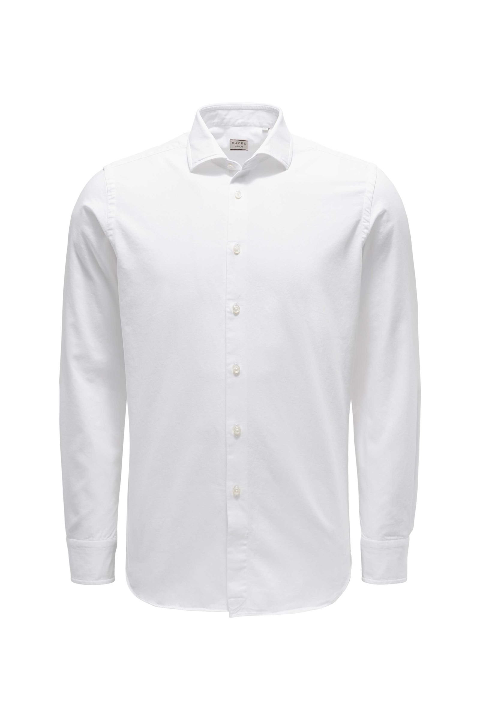 Casual shirt 'Tailor Fit' shark collar white