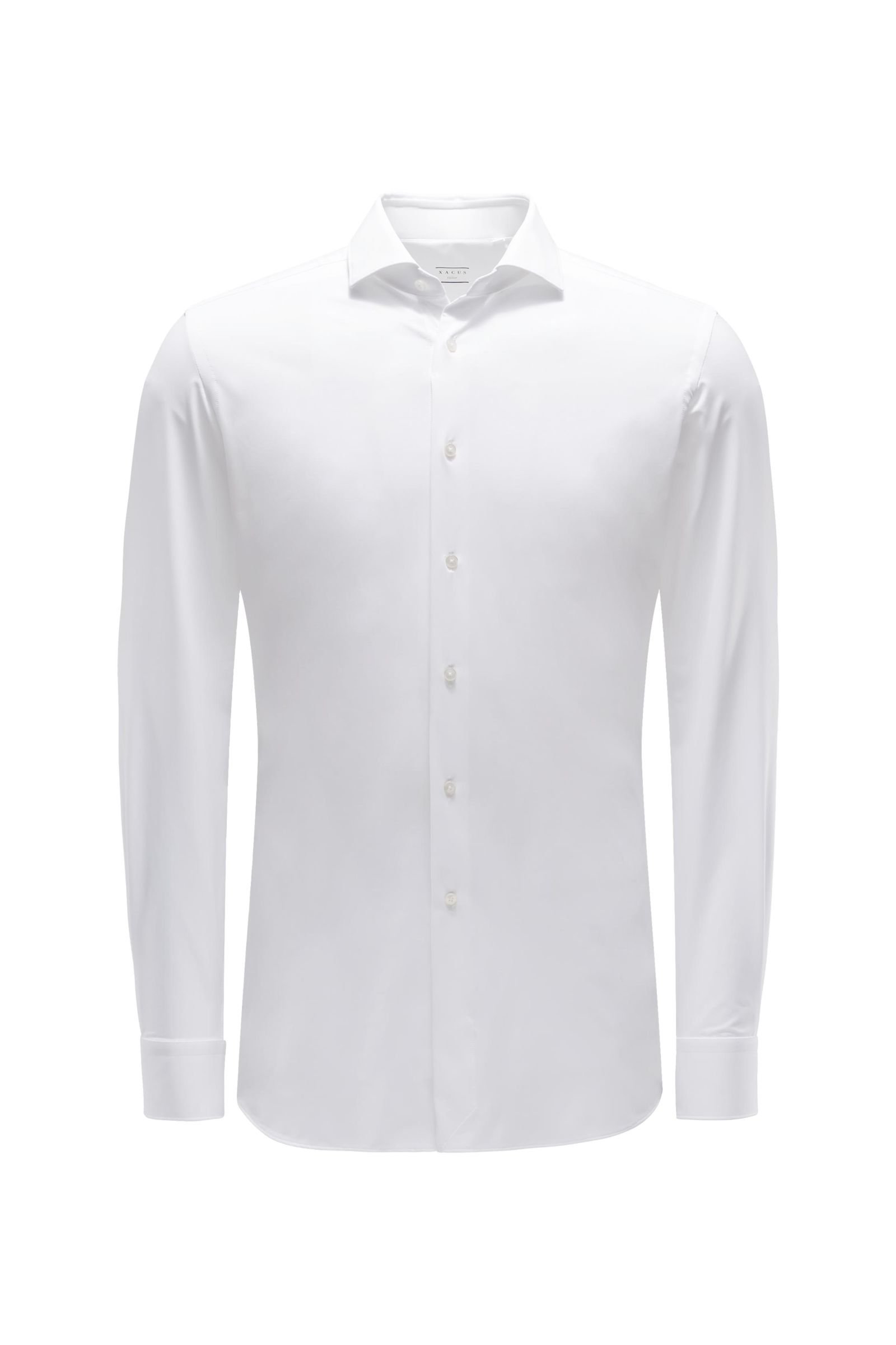 Casual Hemd 'Tailor Active Shirt' Haifisch-Kragen weiß
