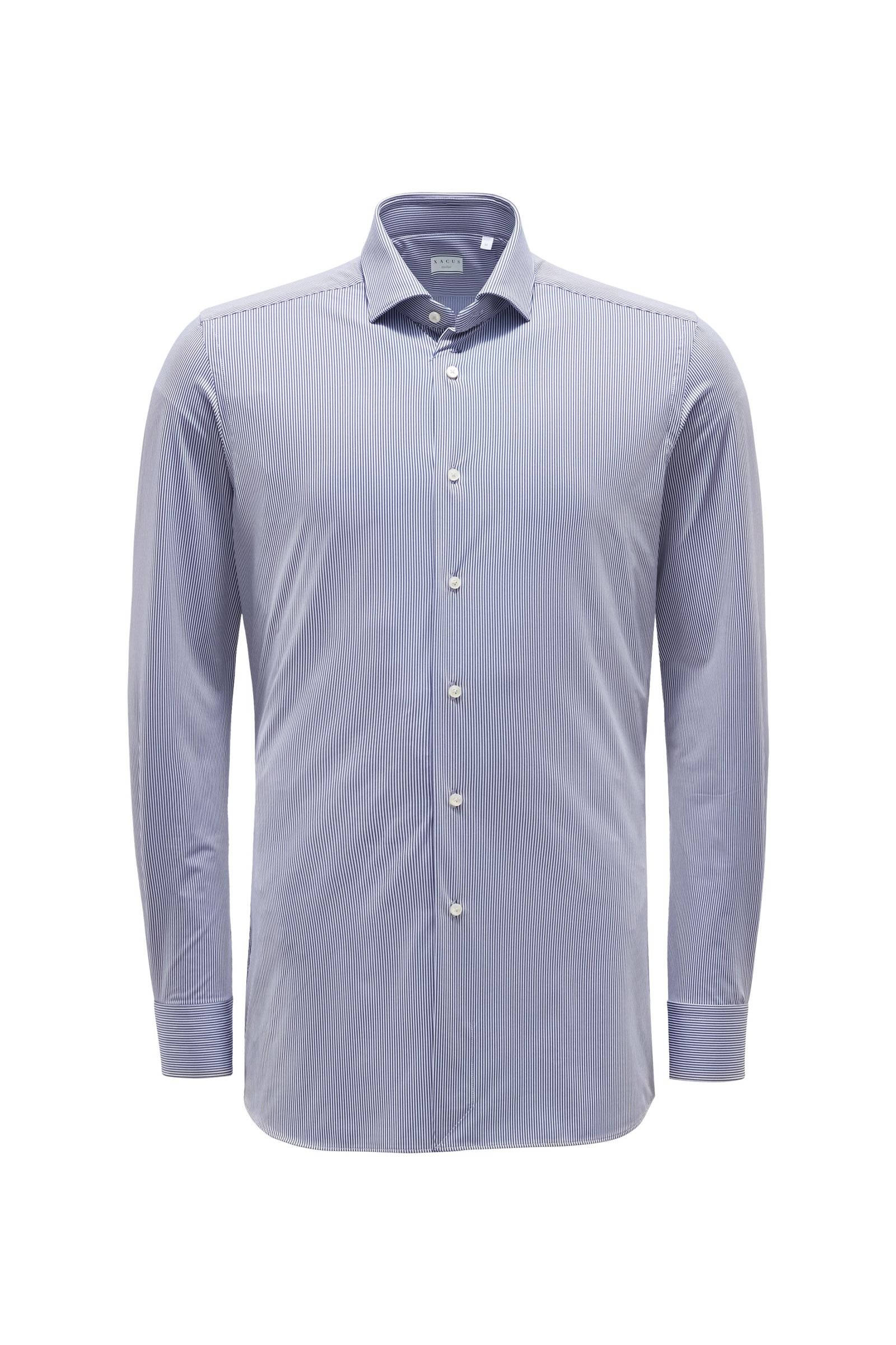 Casual shirt 'Tailor Active Shirt' shark collar navy/white striped