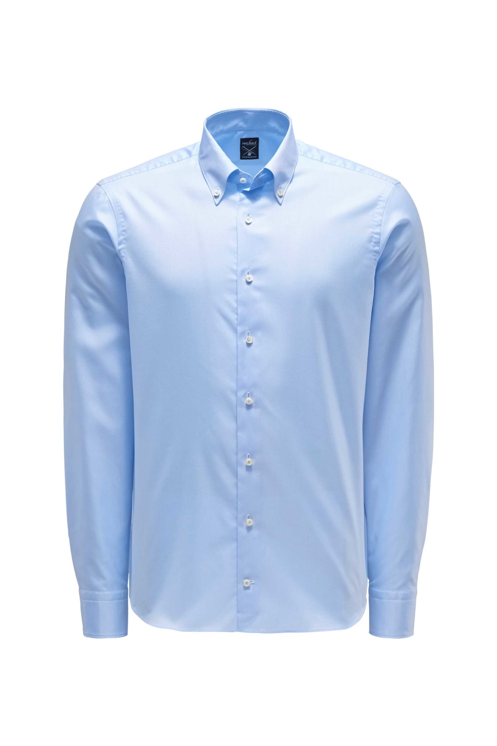 Oxfordhemd 'Malin' Button-Down-Kragen pastellblau 