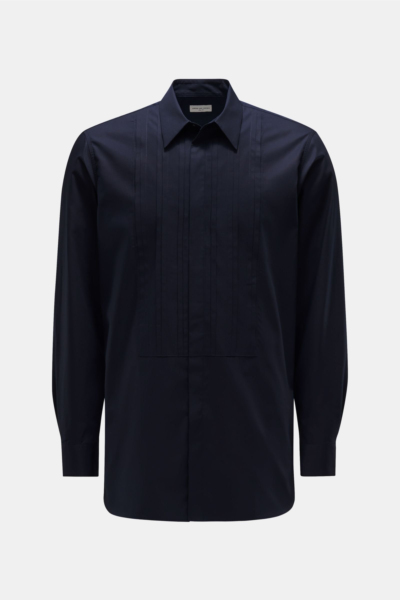 Casual shirt Kent collar dark navy