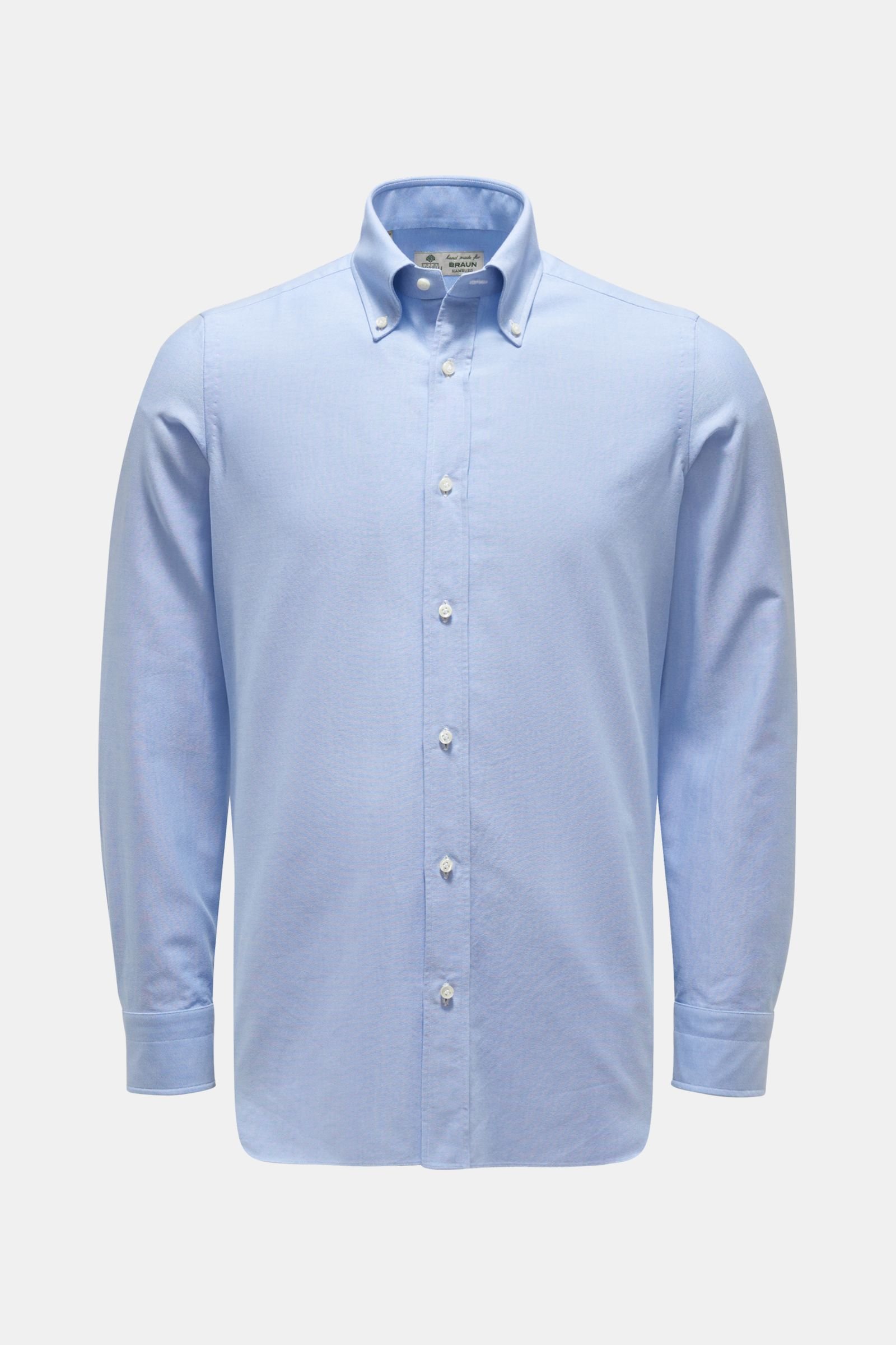 Casual shirt 'Gable' button-down collar light blue