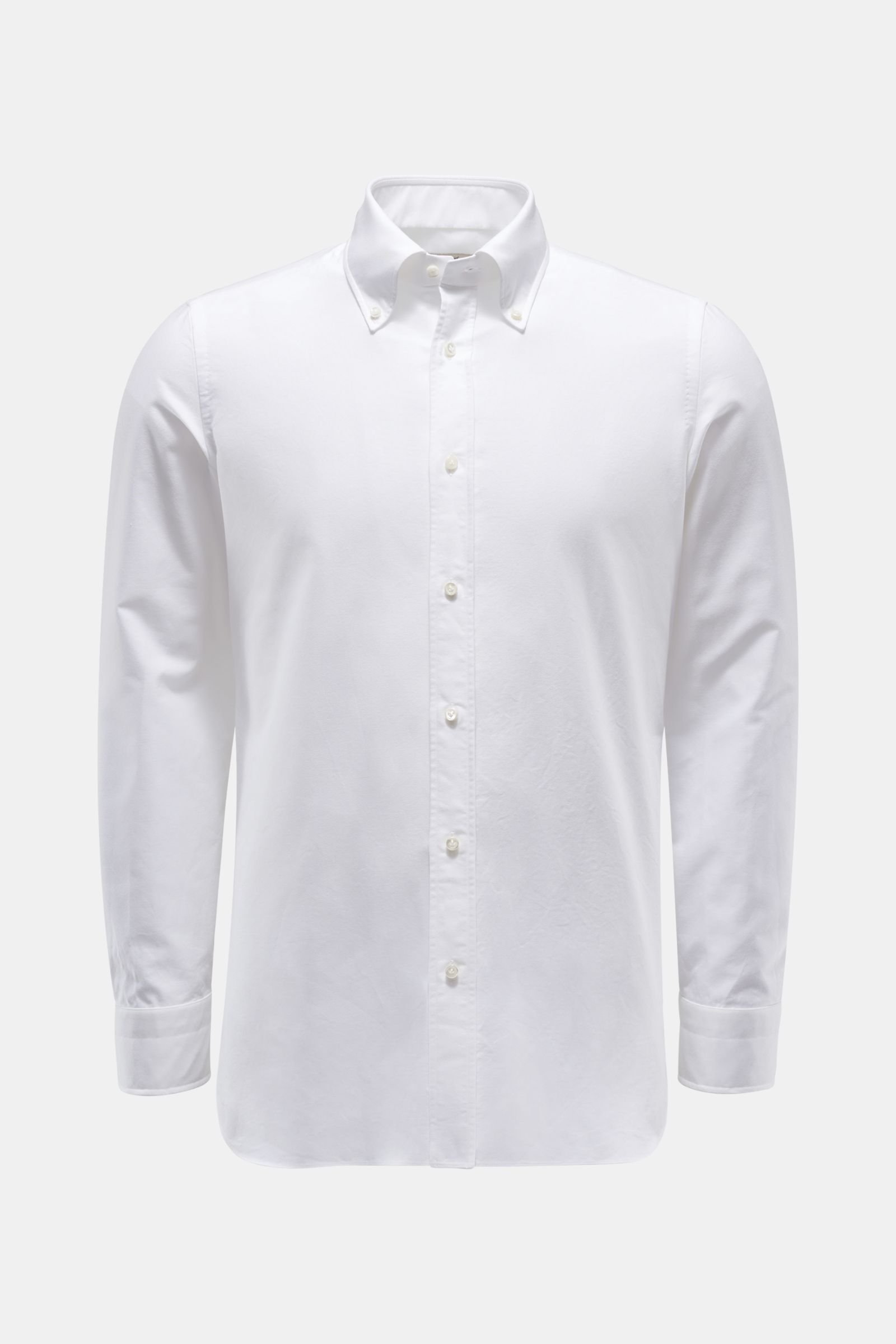 Casual shirt 'Gable' button-down collar white