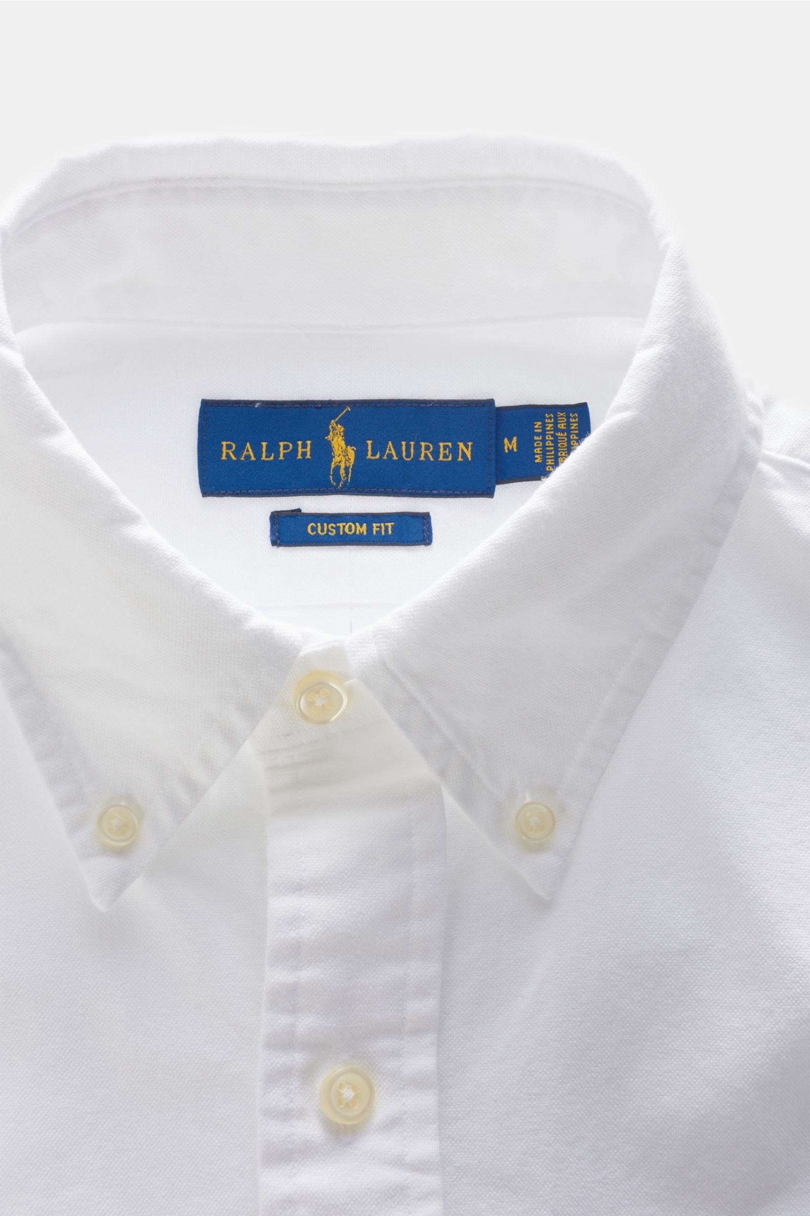ralph lauren shirt buttons