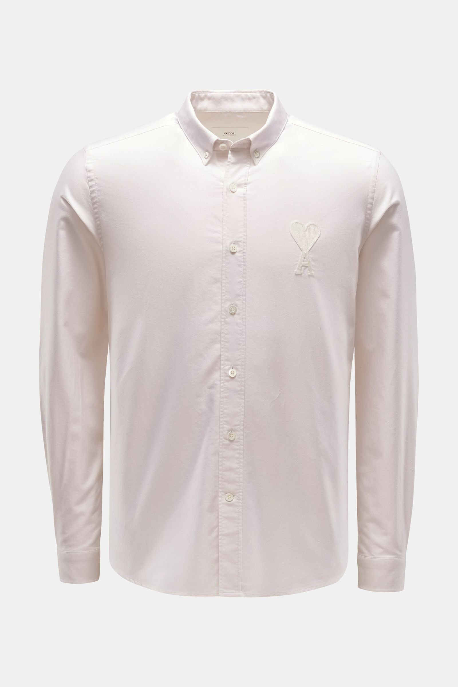 Oxford shirt button-down collar off-white