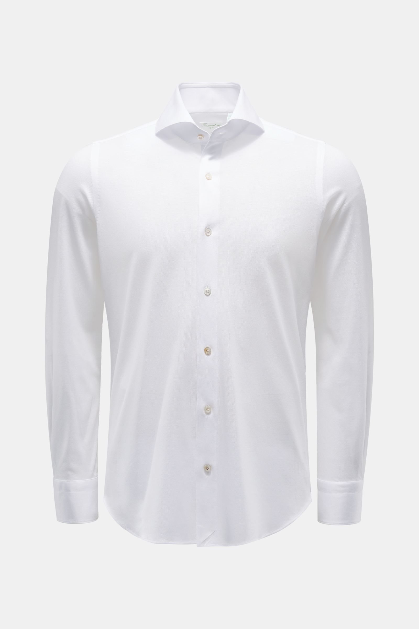 Jersey shirt 'Sergio Toronto' shark collar white