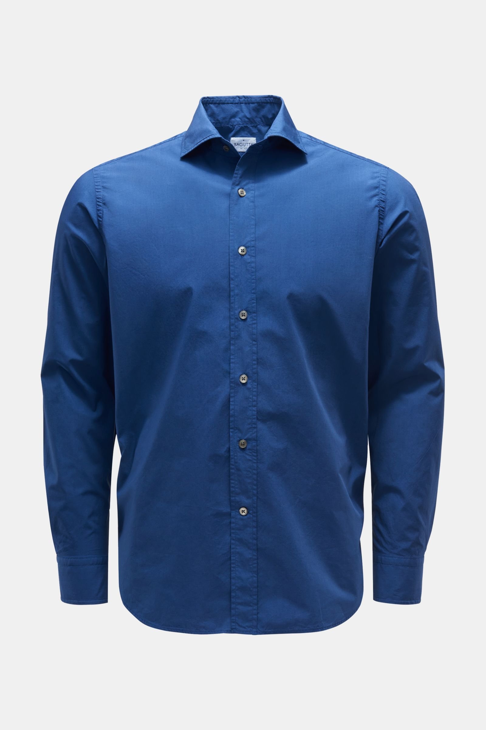 Casual shirt 'Andrea' shark collar dark blue