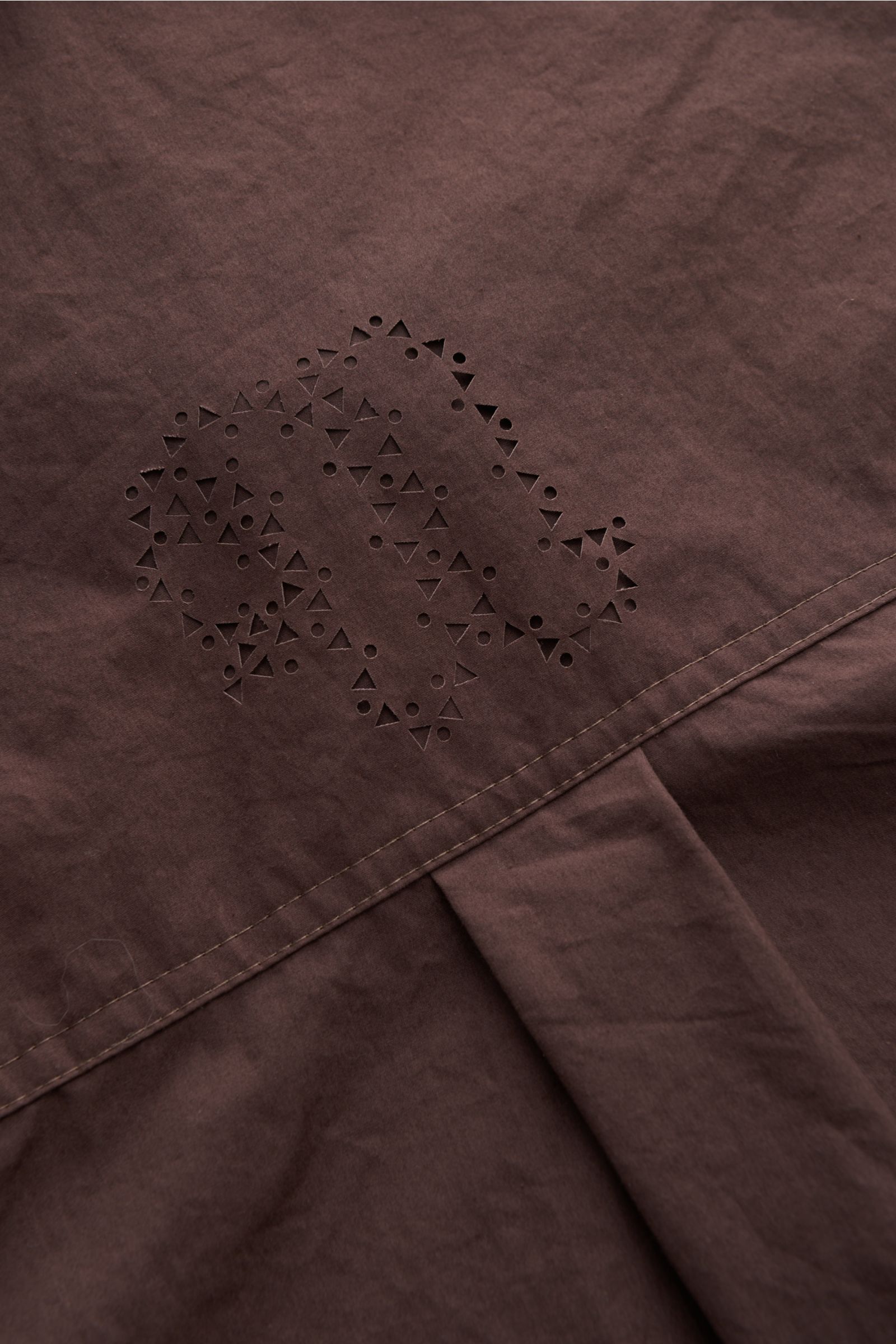 Nanushka Overshirt 'Jari' dunkelbraun