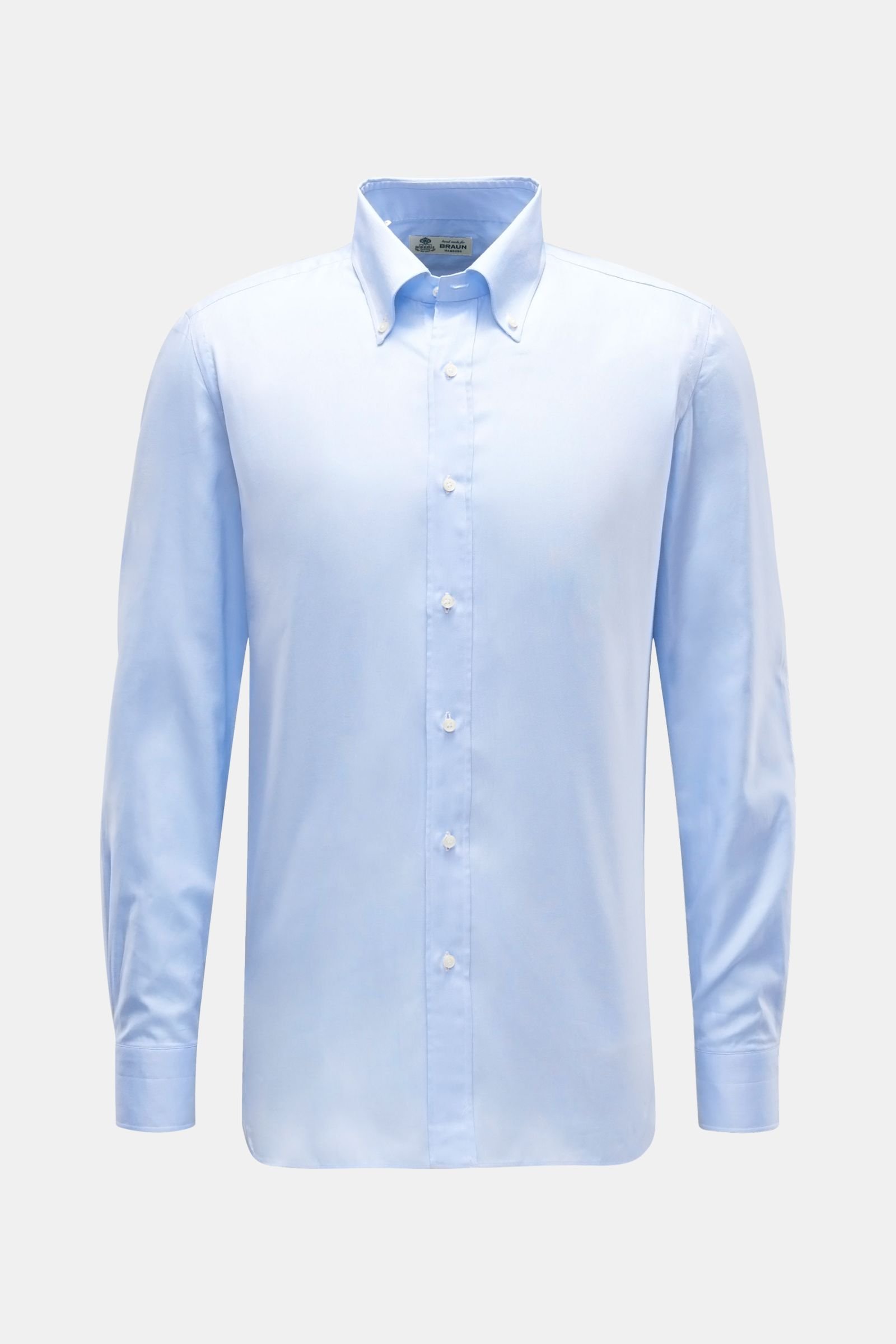 Oxfordhemd 'Gable' Button-Down-Kragen hellblau
