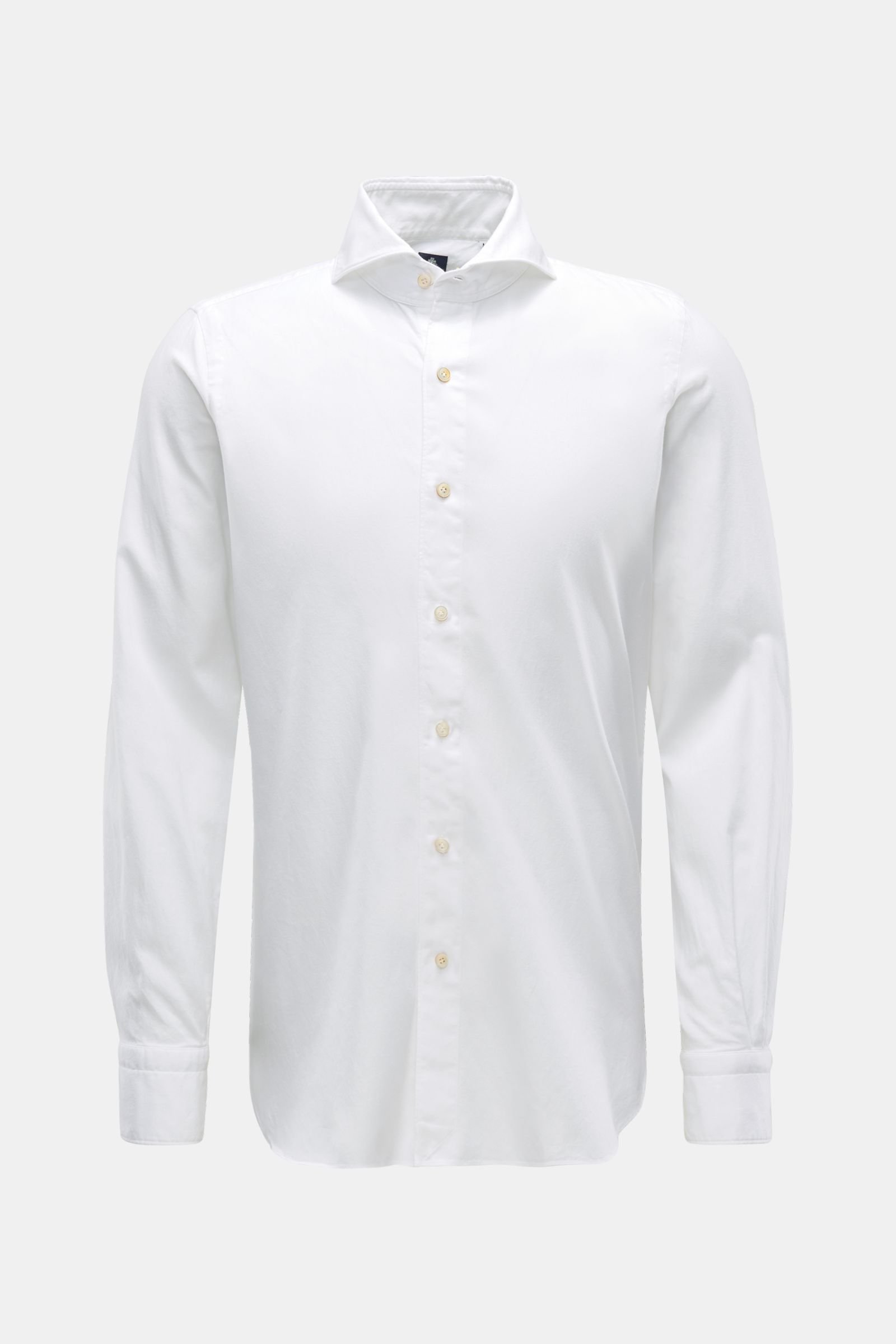 Casual shirt 'Sergio Gaeta' shark collar white