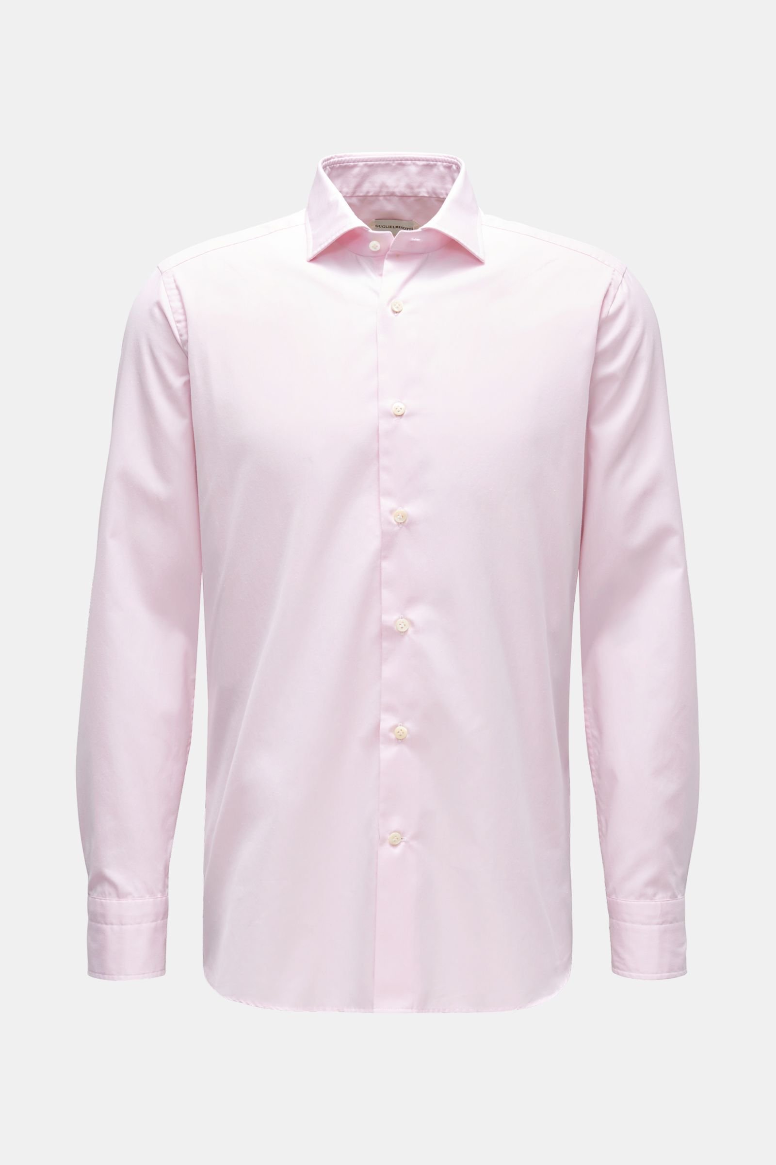 Casual shirt shark collar pink