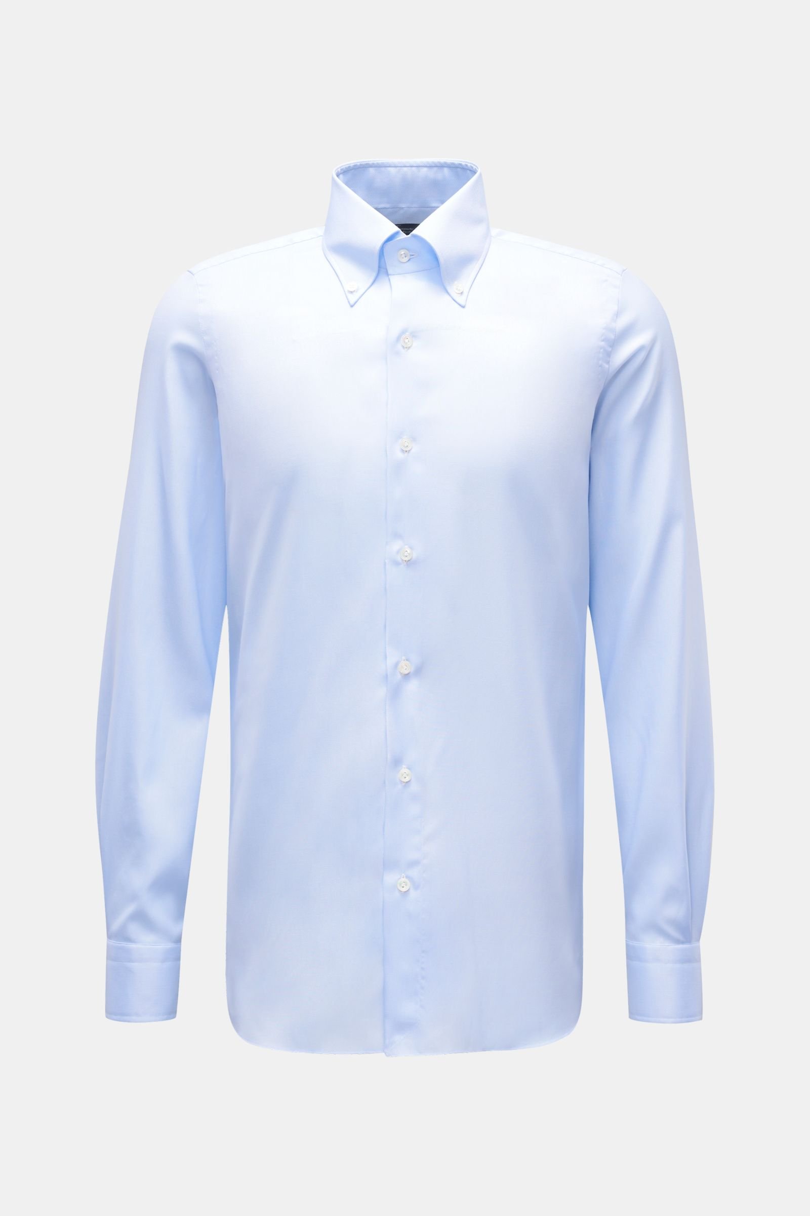Oxford shirt 'Lucio Napoli' button-down collar light blue