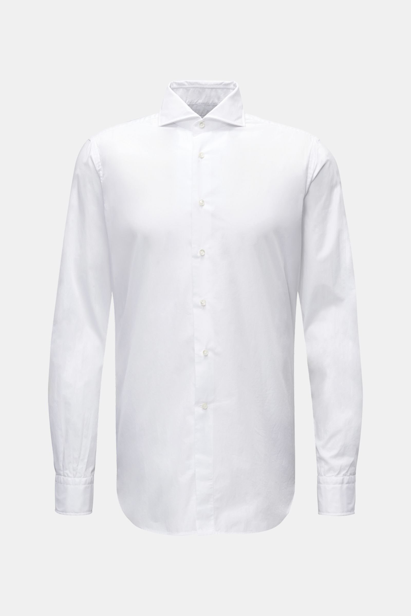 Casual shirt shark collar white