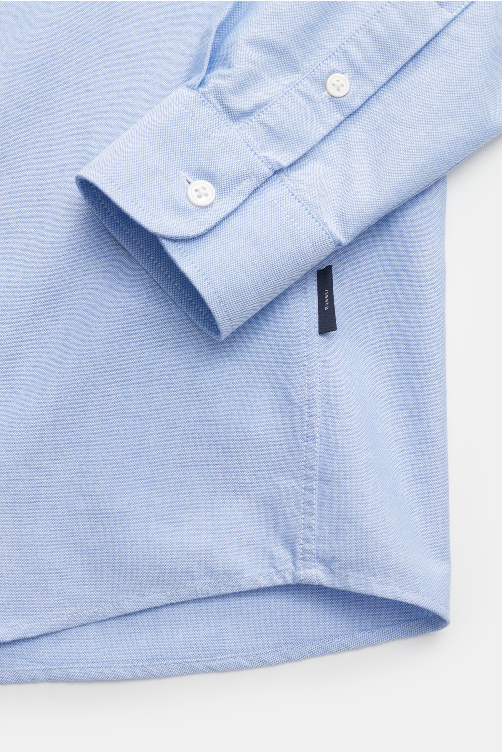 04651/ A trip in a bag Oxford-Hemd 'Oxford' Button-Down-Kragen hellblau