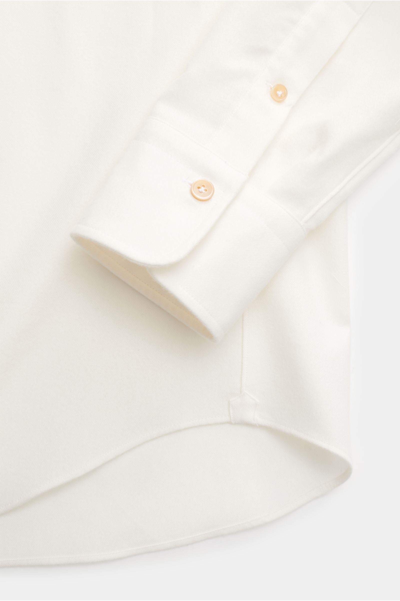 Gherardi Casual Hemd Haifisch-Kragen offwhite