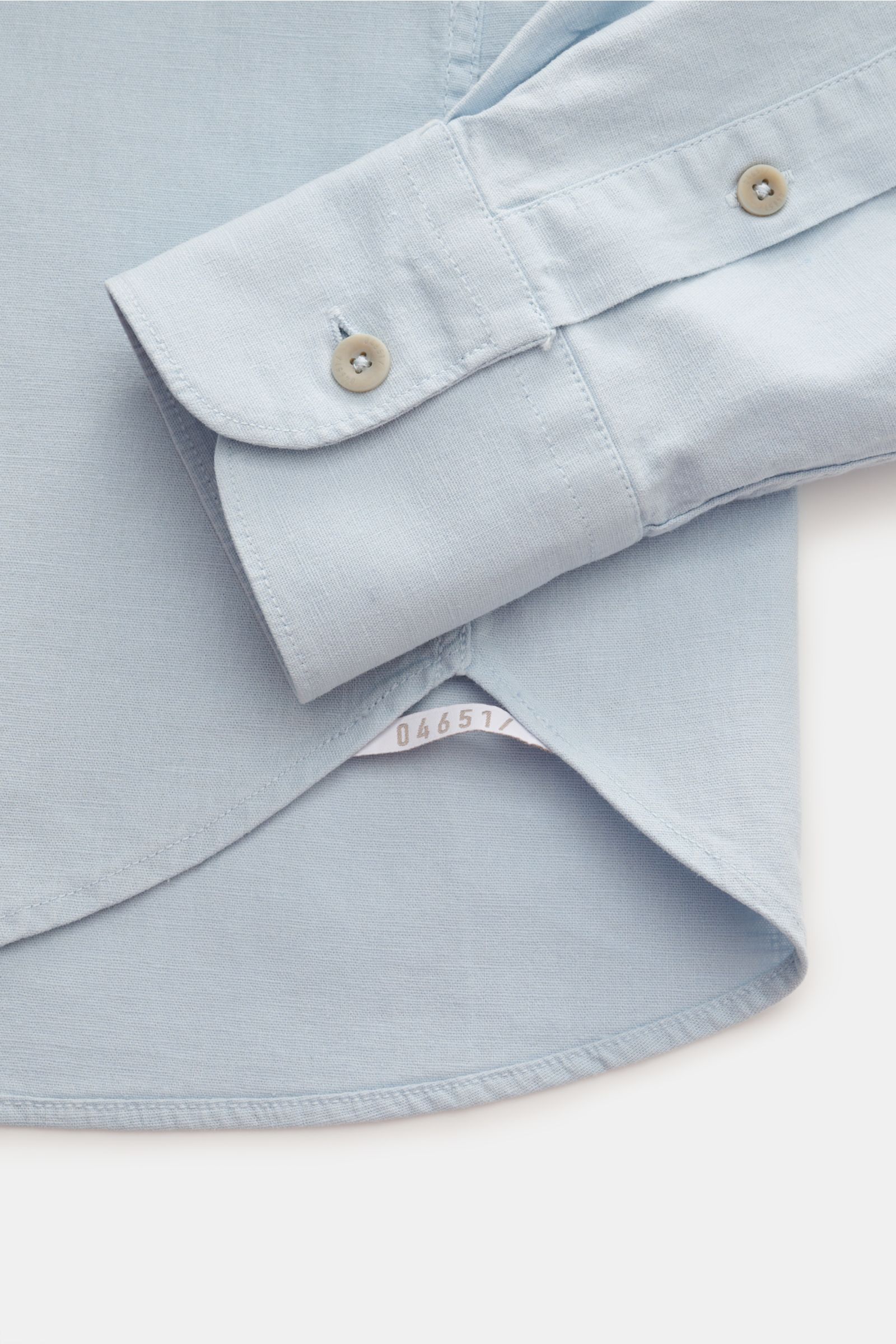 04651/ A trip in a bag Casual Hemd Haifisch-Kragen hellblau