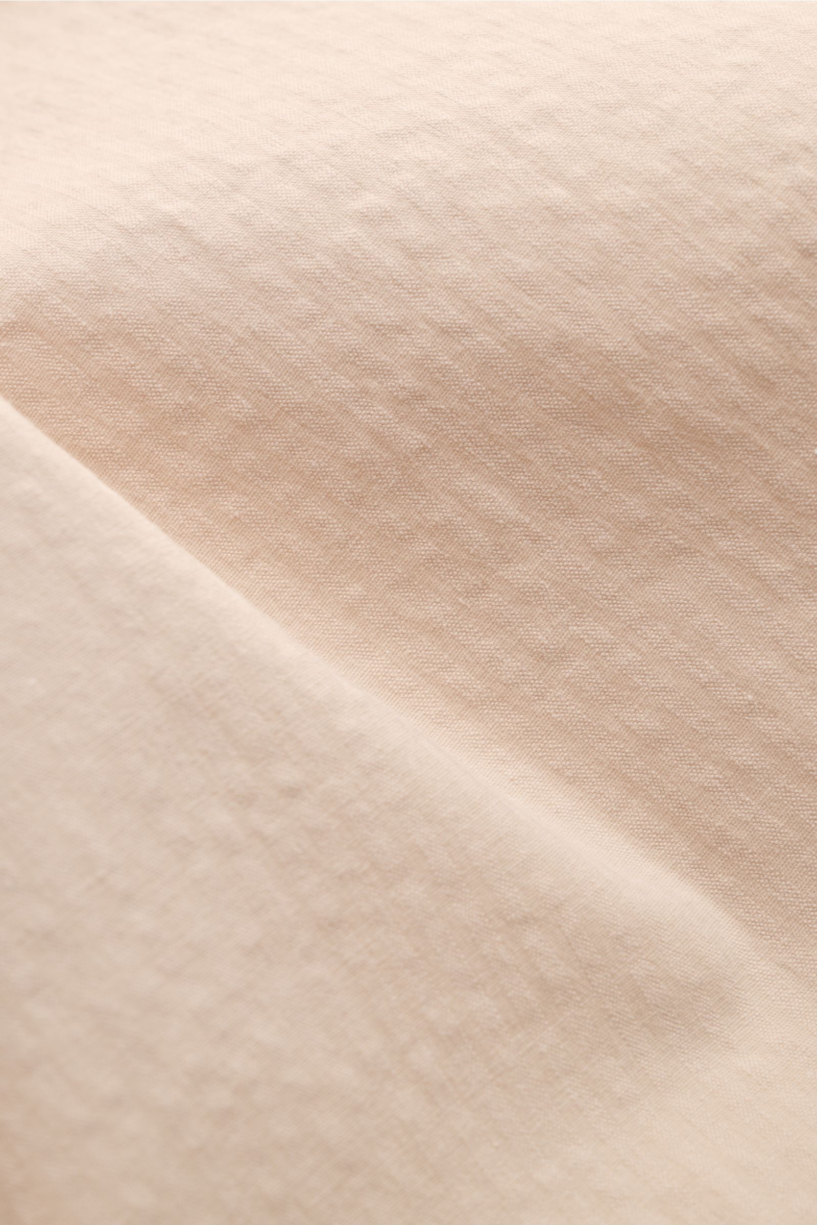 Doppiaa Seersucker-Hemd 'Aariosto' Kent-Kragen beige