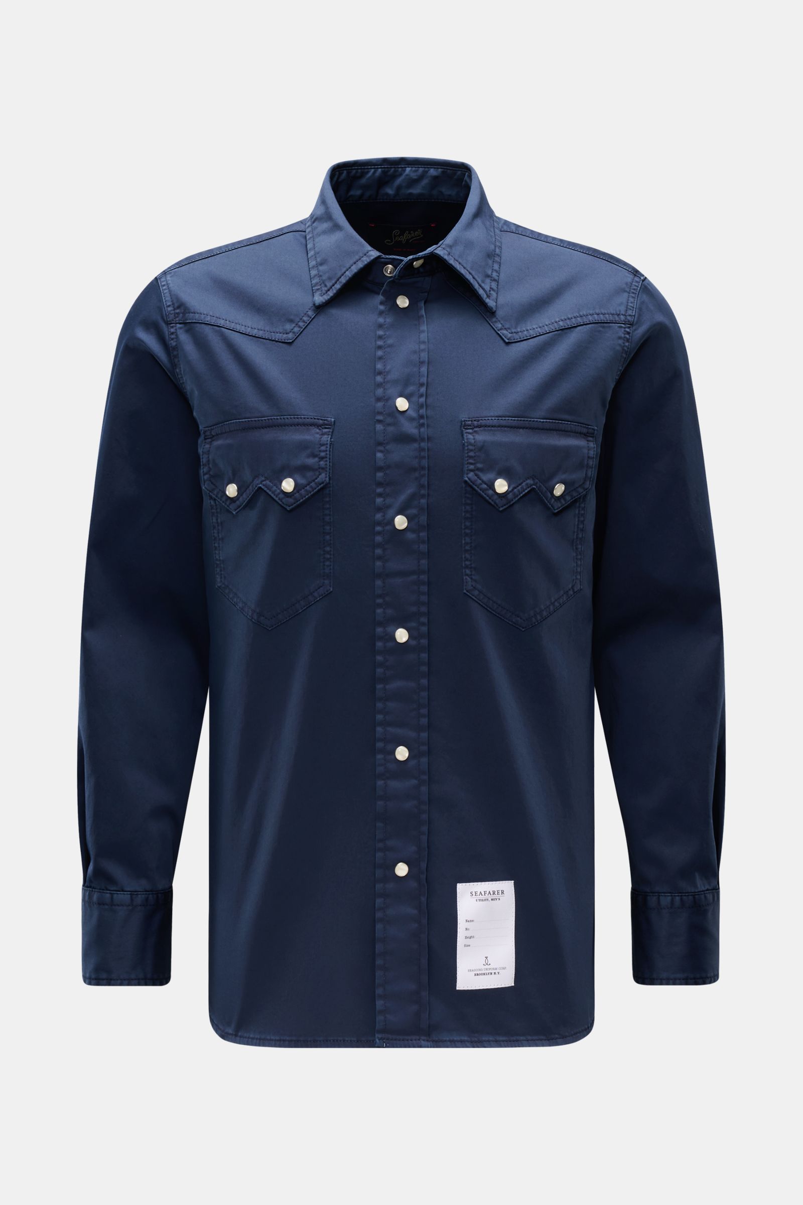Seafarer Casual Hemd 'Marlon' Kent-Kragen navy