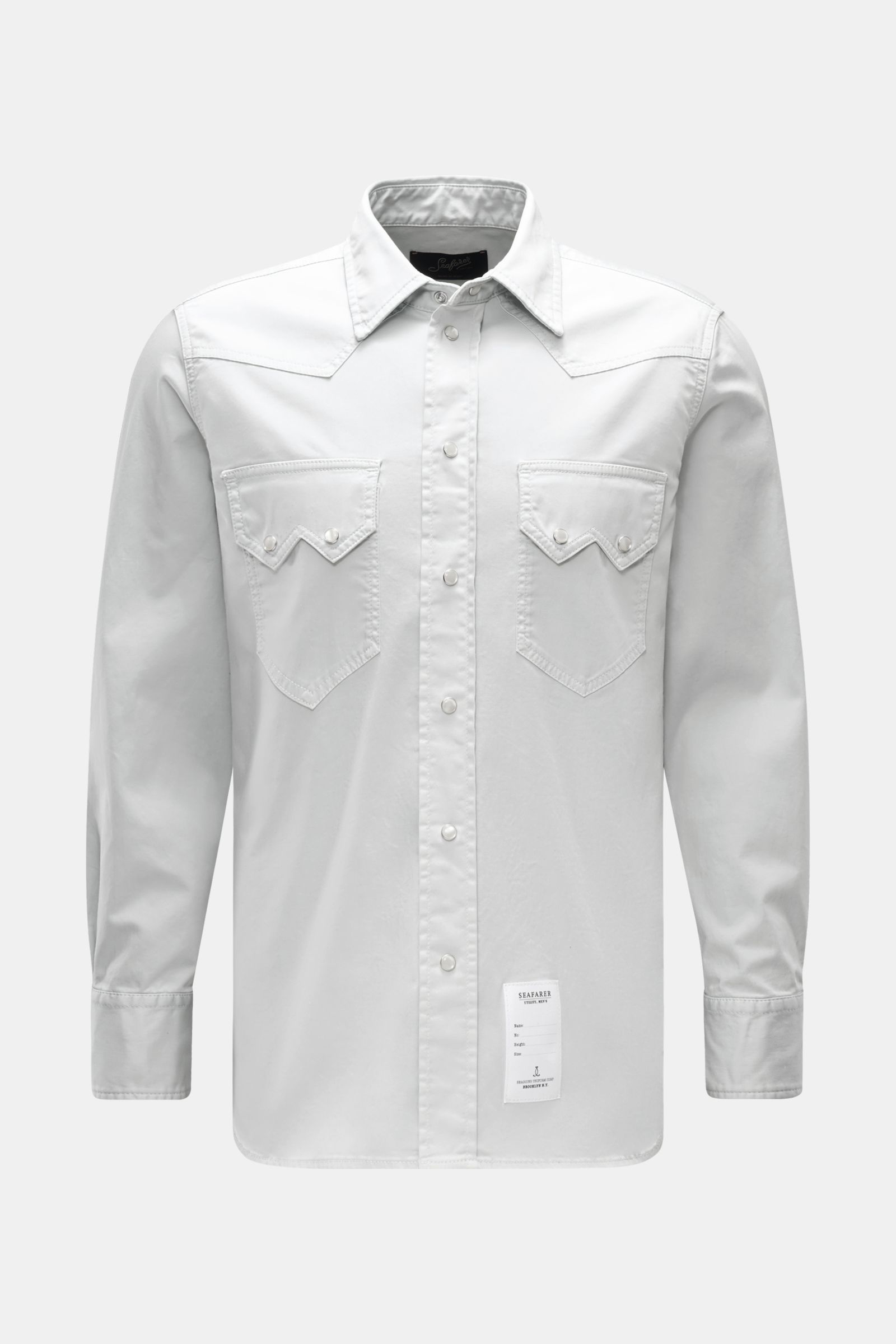 Seafarer Casual Hemd 'Marlon' Kent-Kragen pastellblau