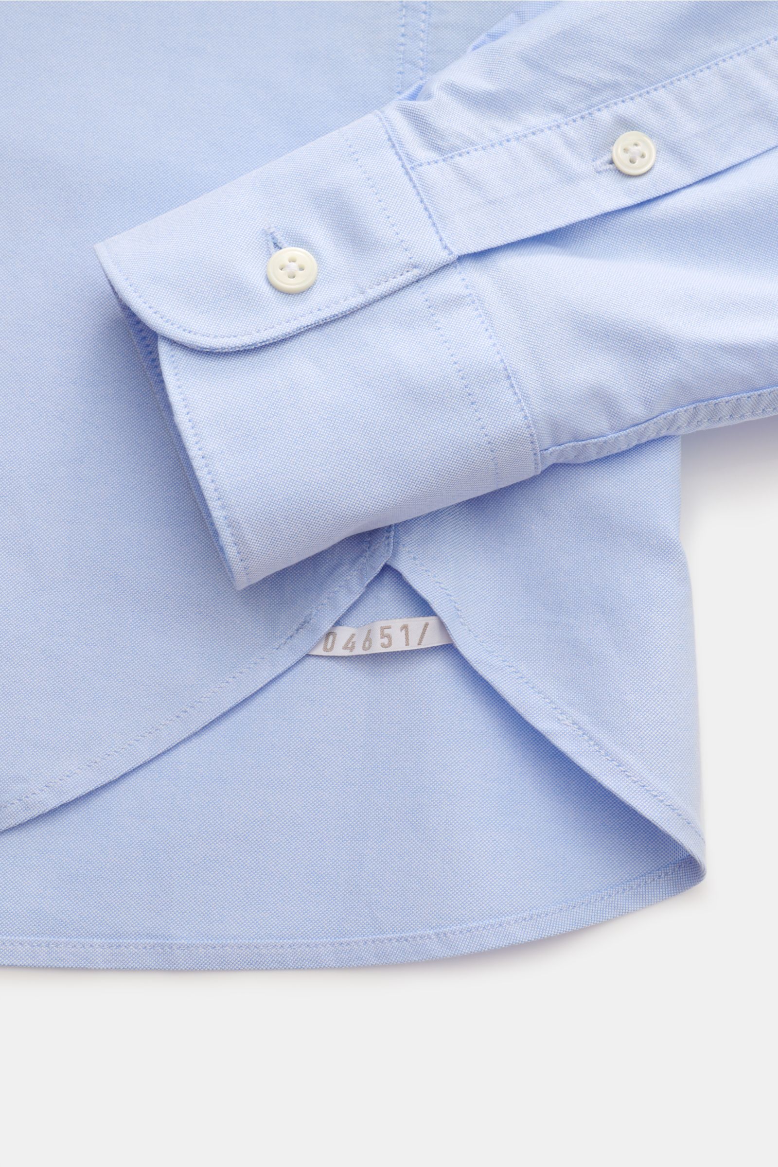 04651/ A trip in a bag Oxford-Hemd Kent-Kragen hellblau