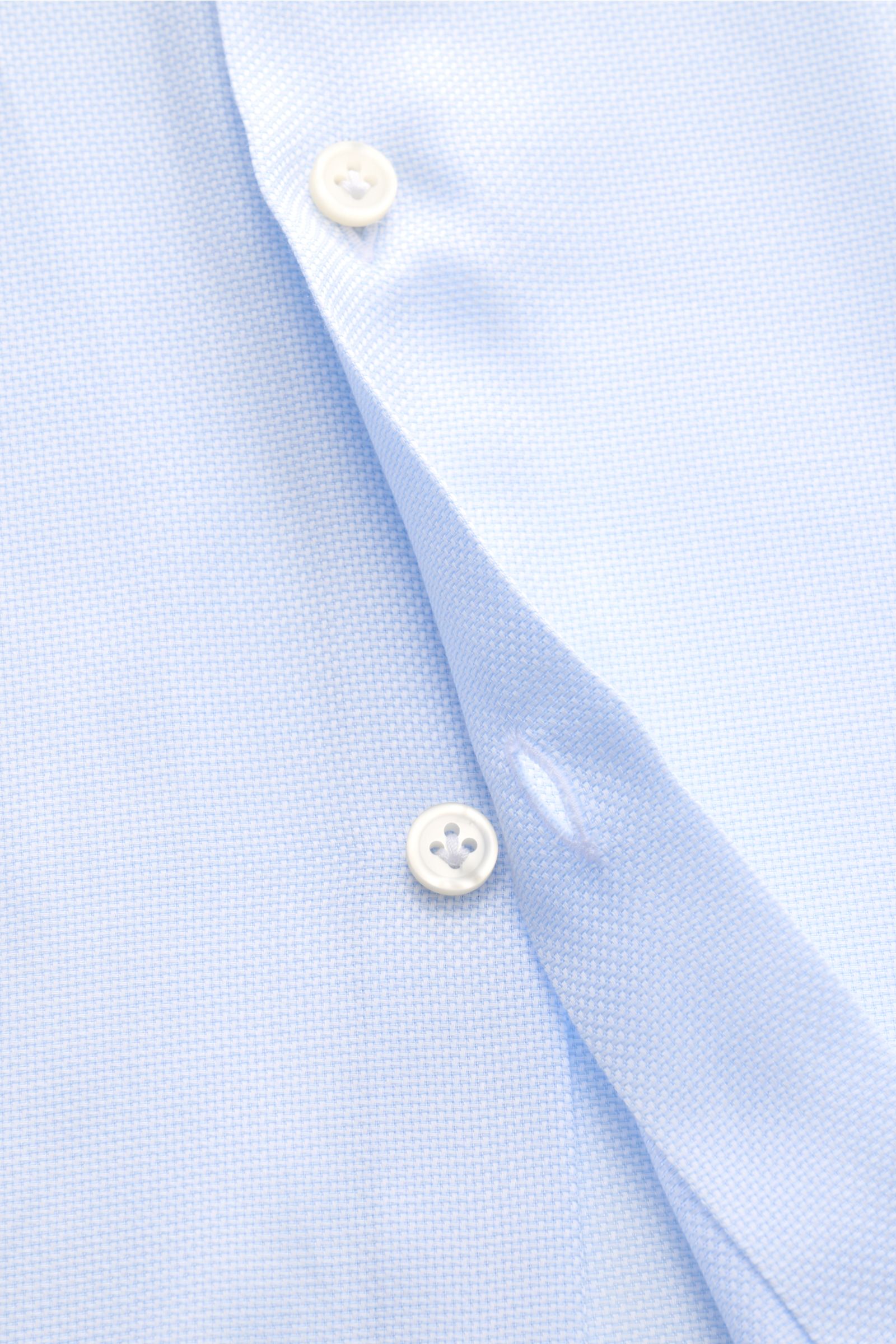 Sonrisa Casual Hemd Haifisch-Kragen hellblau