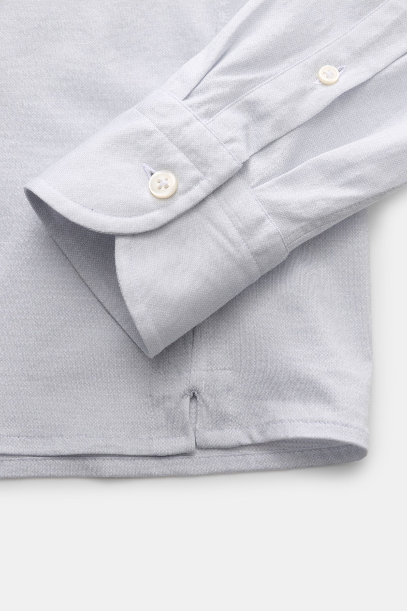Sonrisa Popover shirt shark collar pastel blue