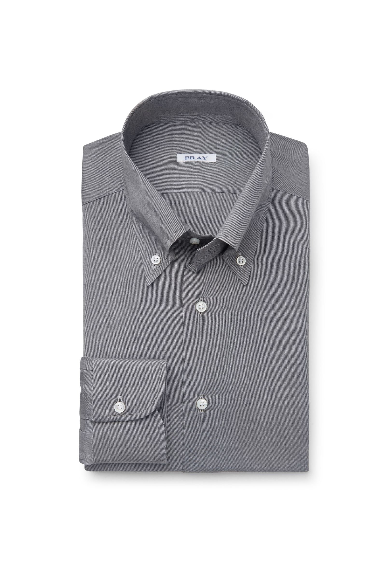 Casual shirt 'Arizona' button-down collar grey