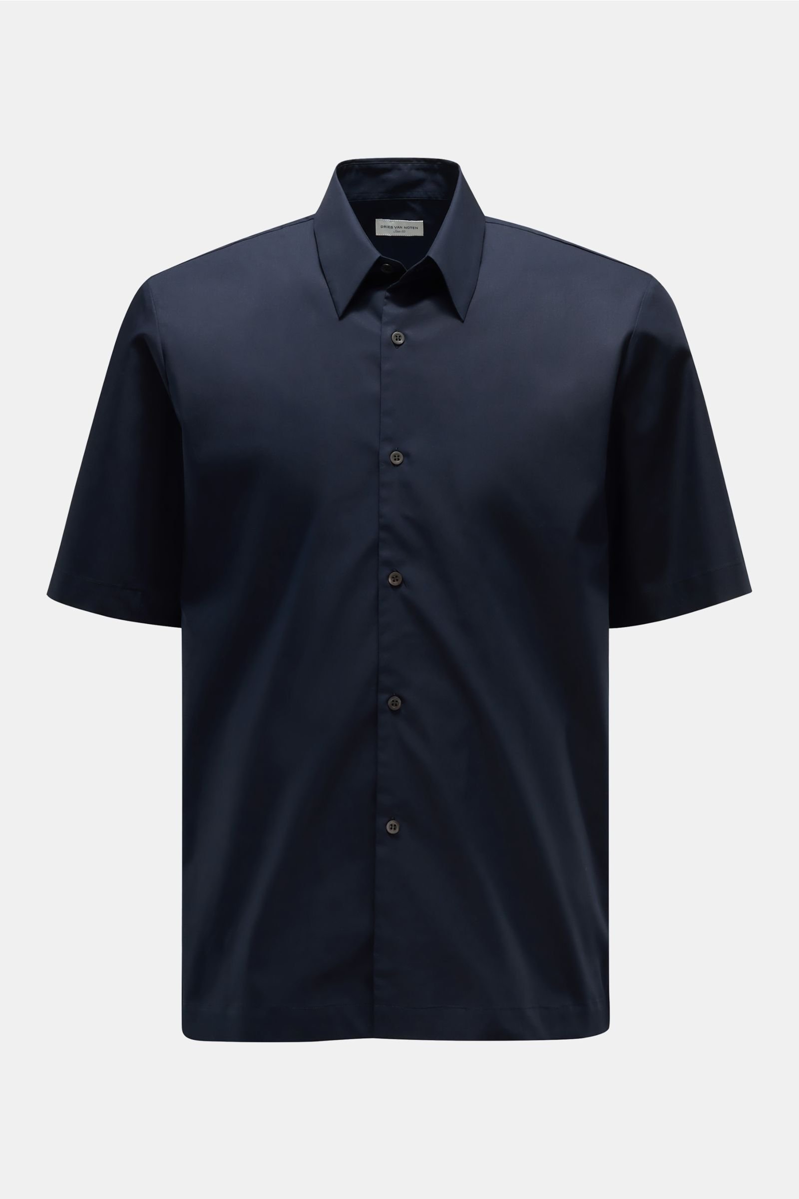 Short-sleeve shirt Kent collar navy