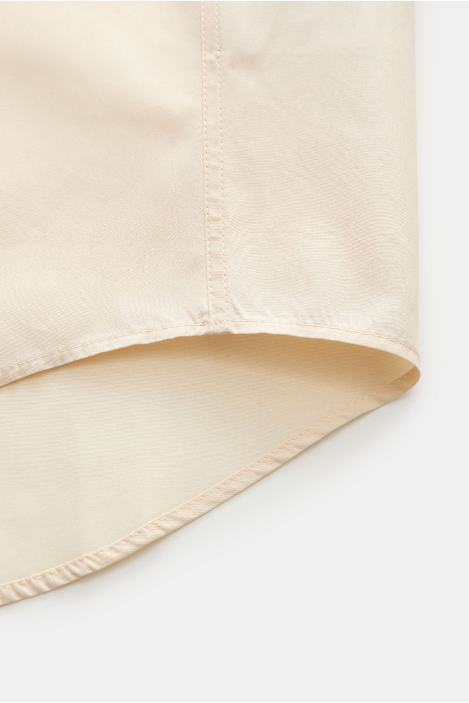 Ami Paris Short sleeve shirt Kent collar cream