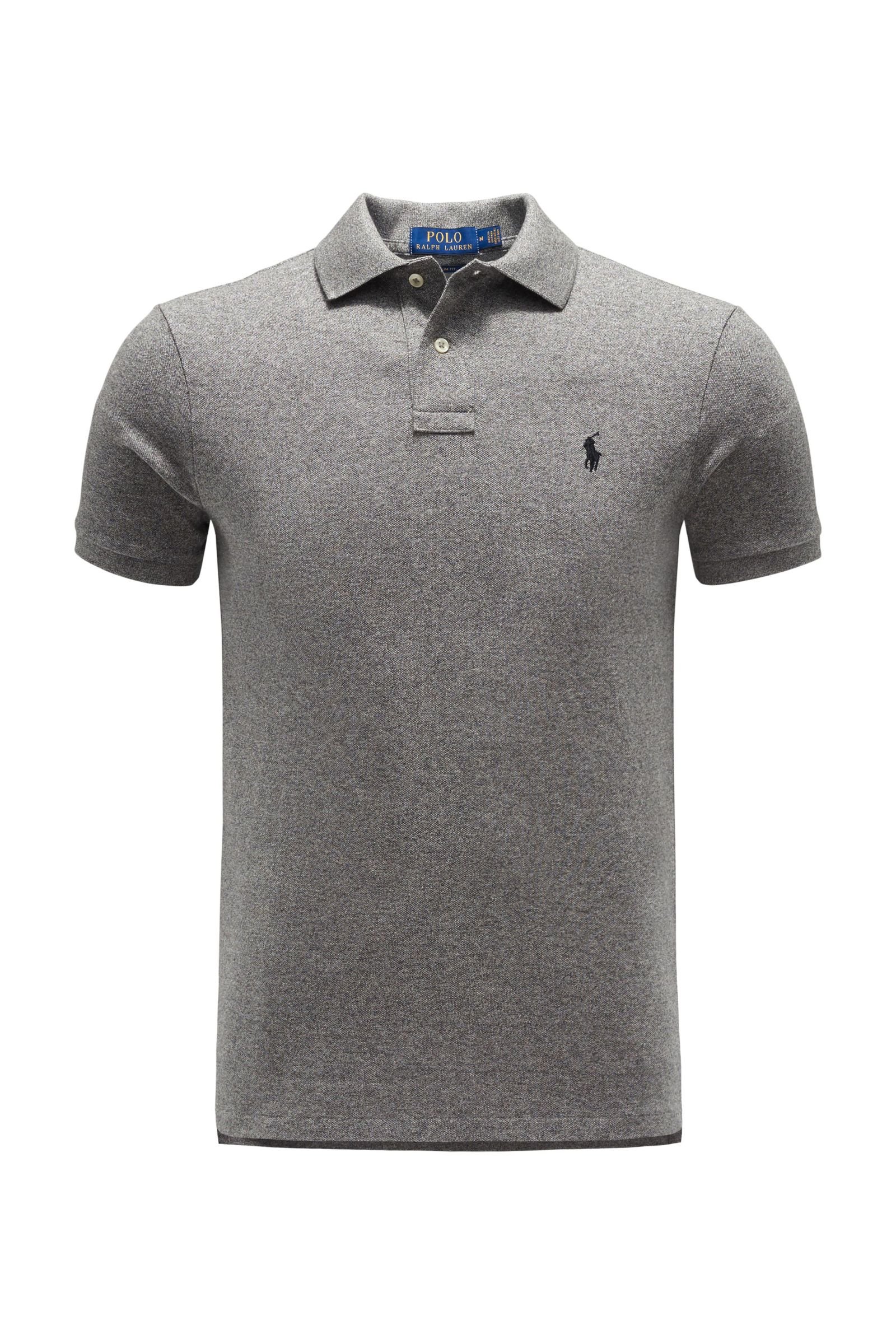 Jersey-polo shirt grey