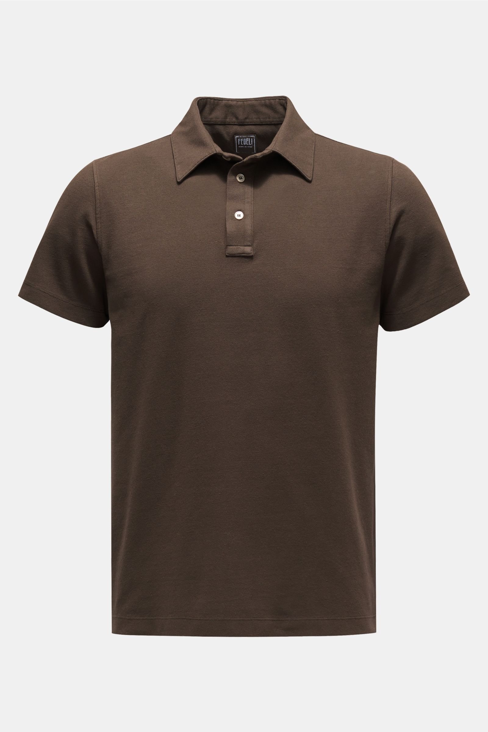 Polo shirt 'Bell' dark brown