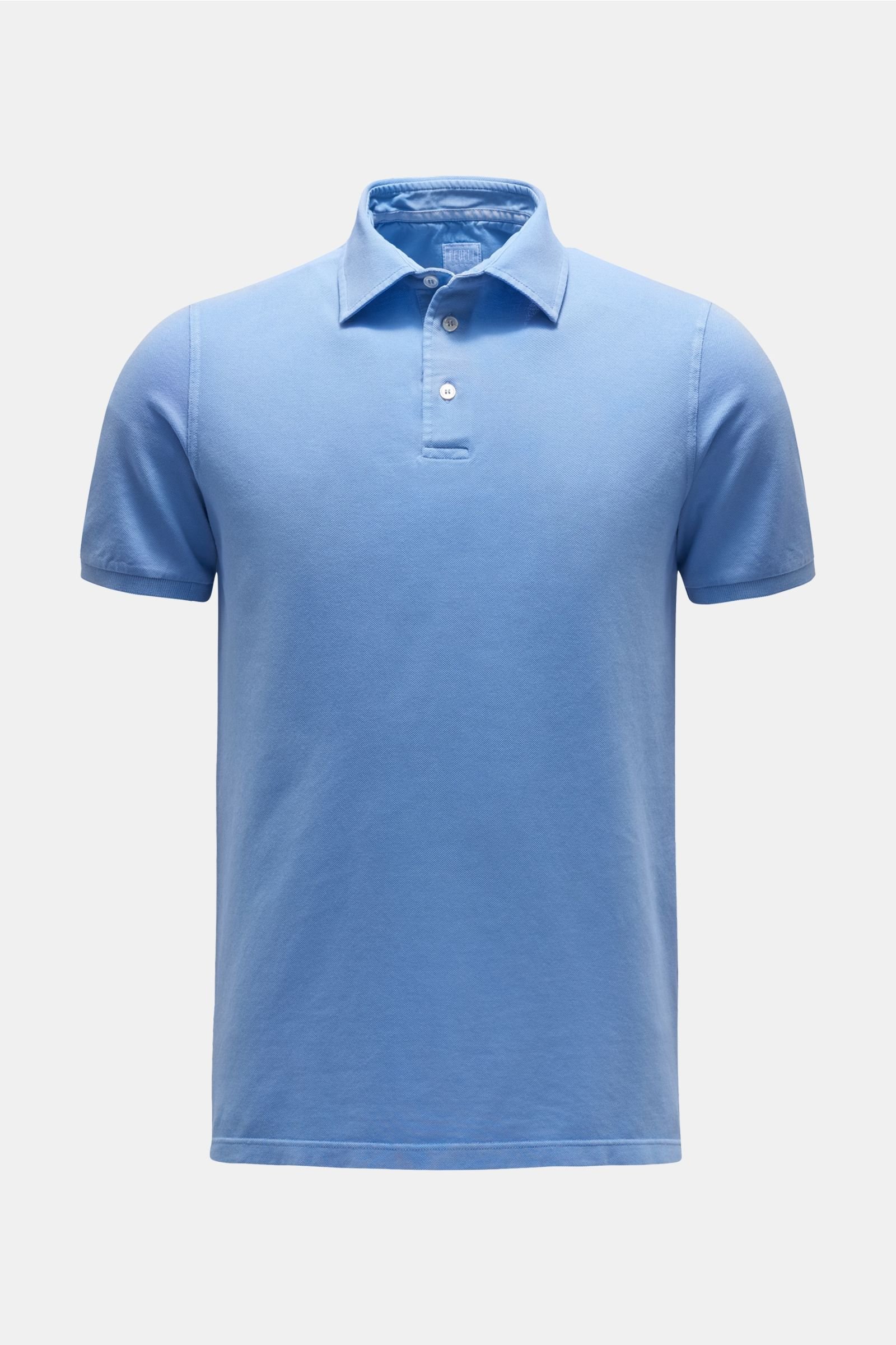 Polo shirt 'North' in light blue