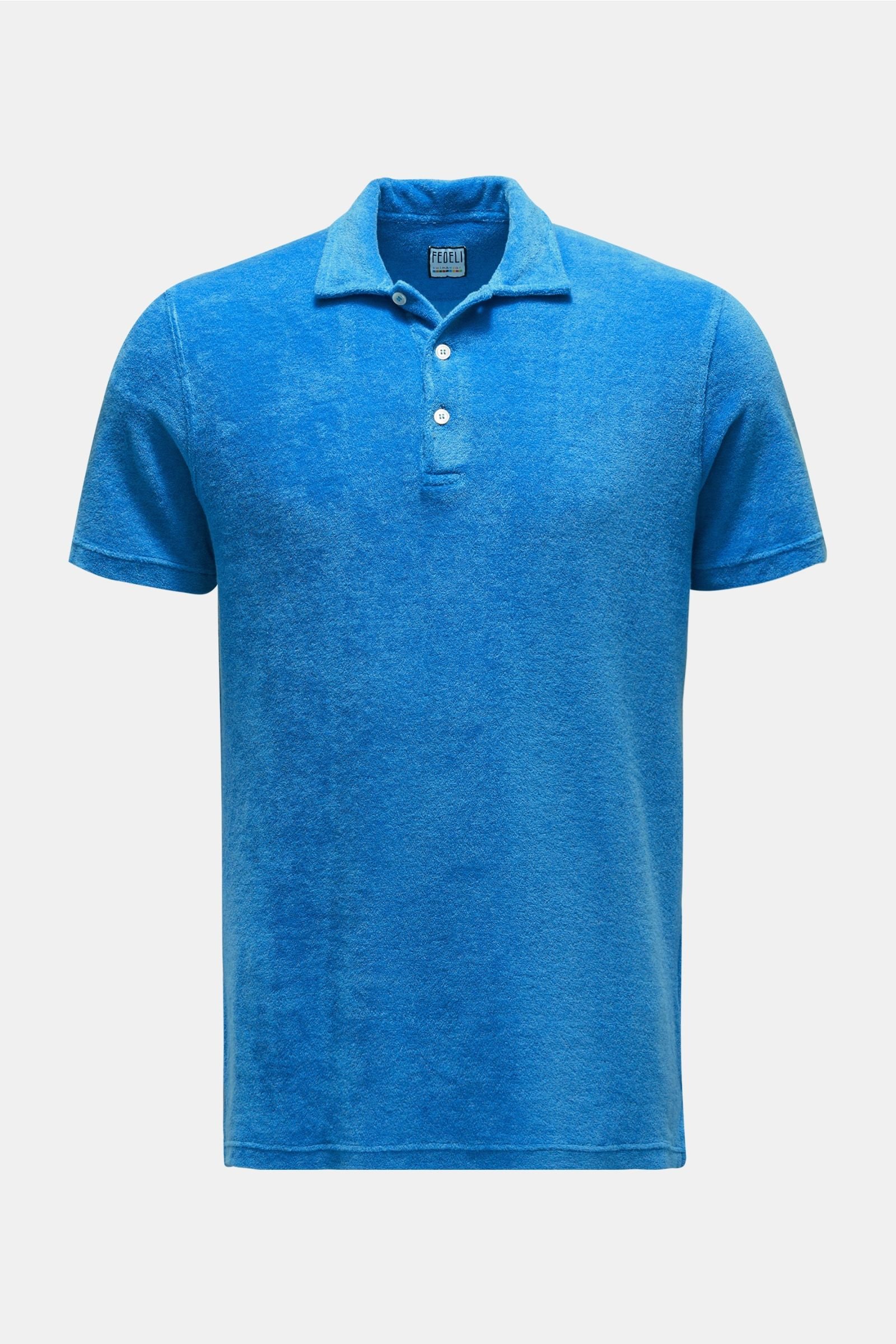 Terry polo shirt 'Terry Mondial' blue