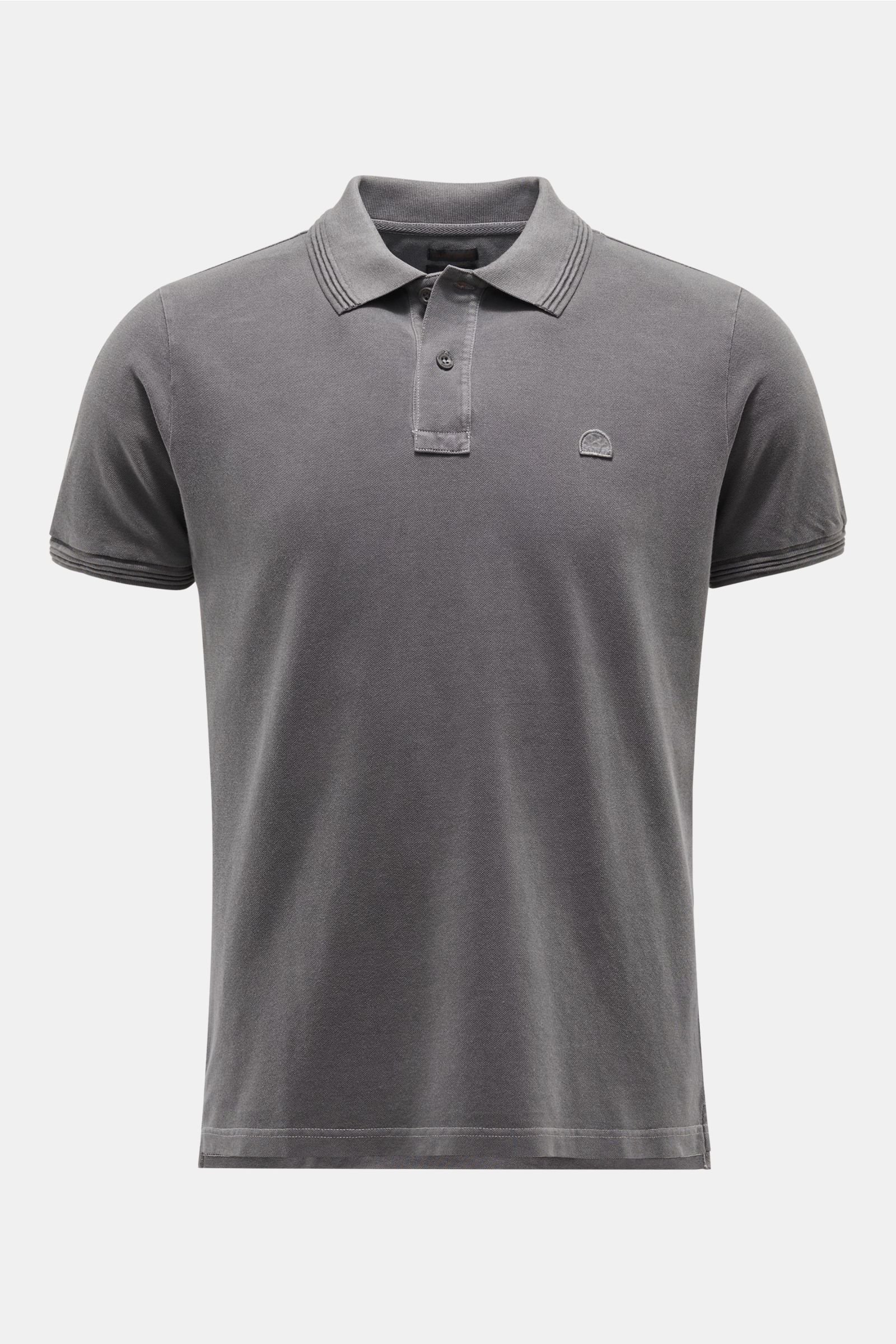 Polo shirt dark grey