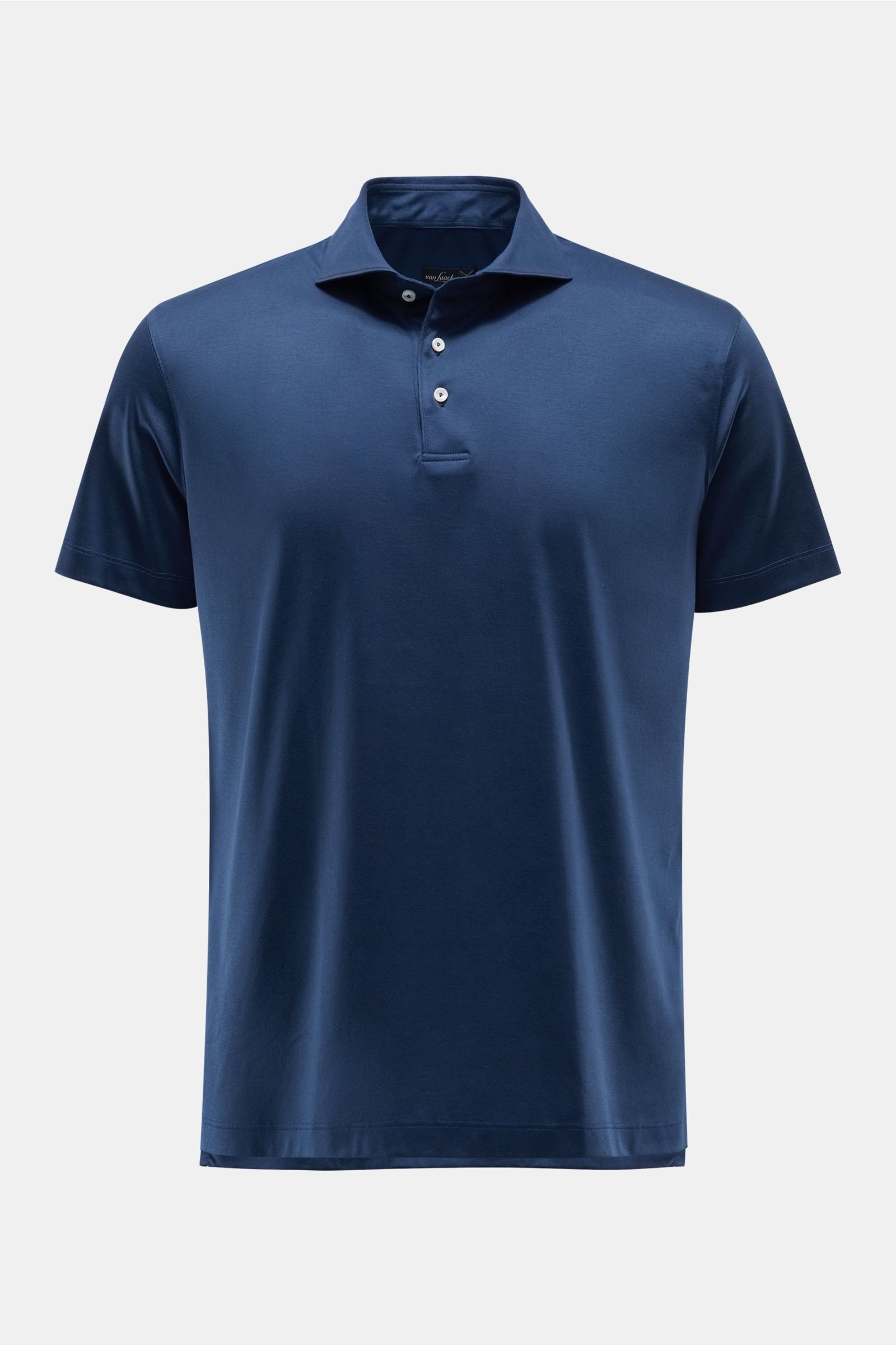 Jersey-Poloshirt 'M-Peso' dunkelblau