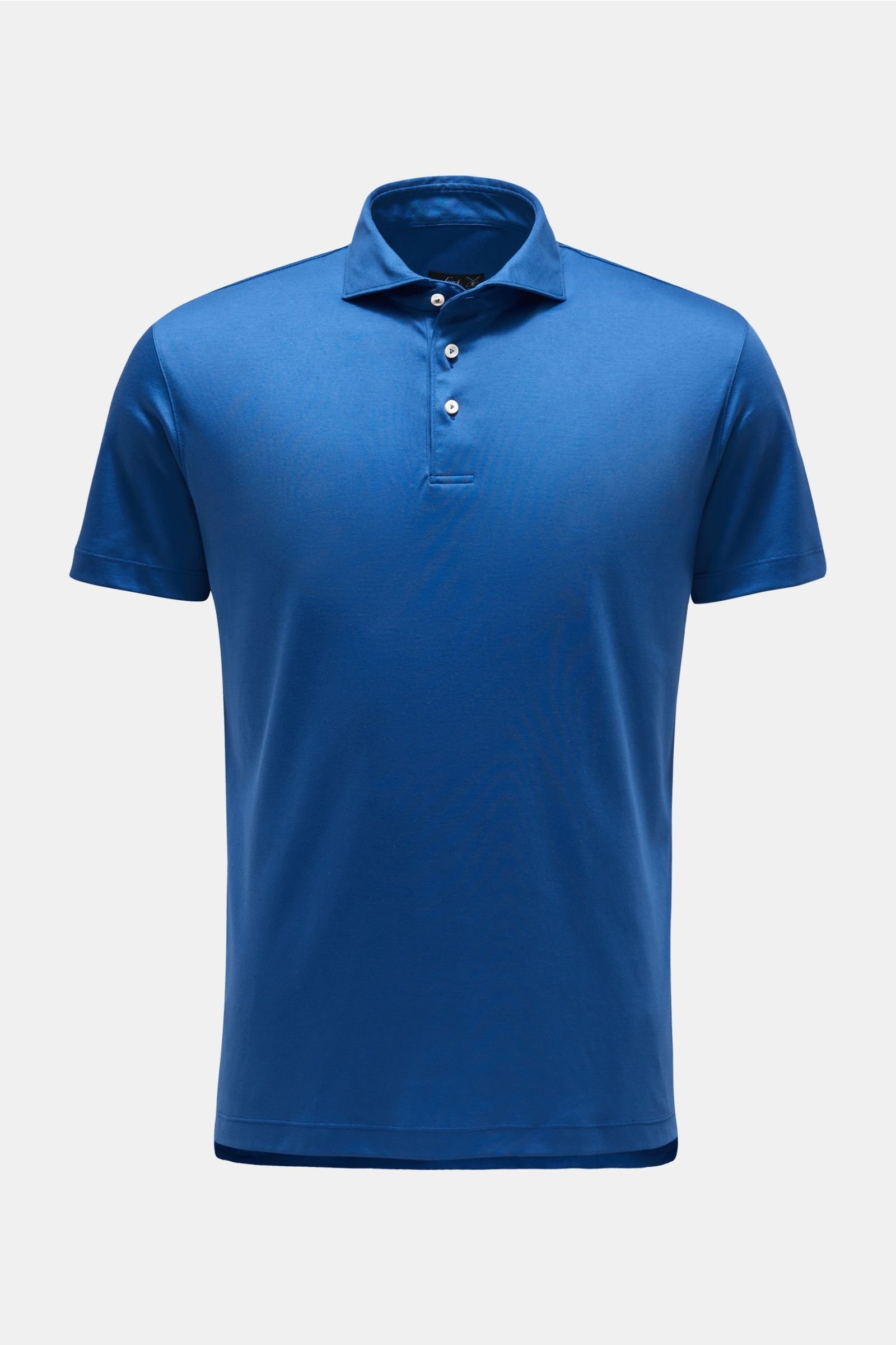 Jersey-Poloshirt 'M-Peso' blau