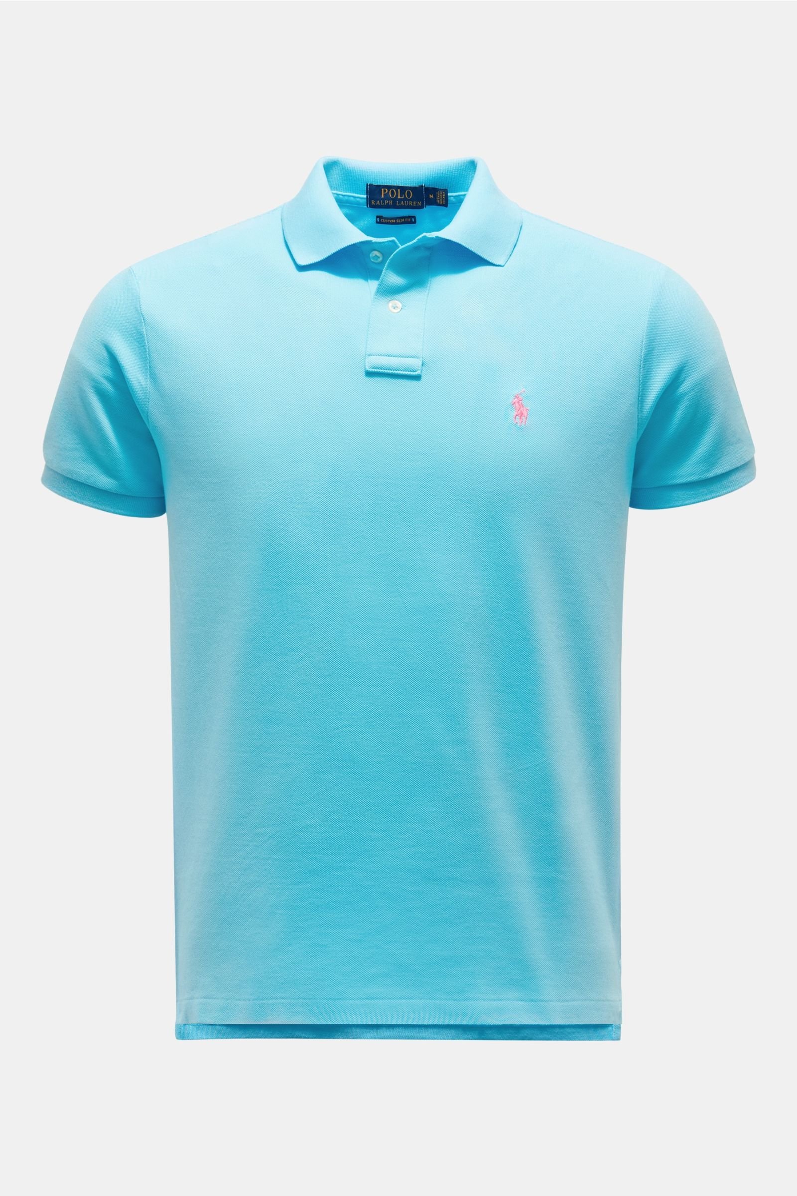 Polo shirt turquoise