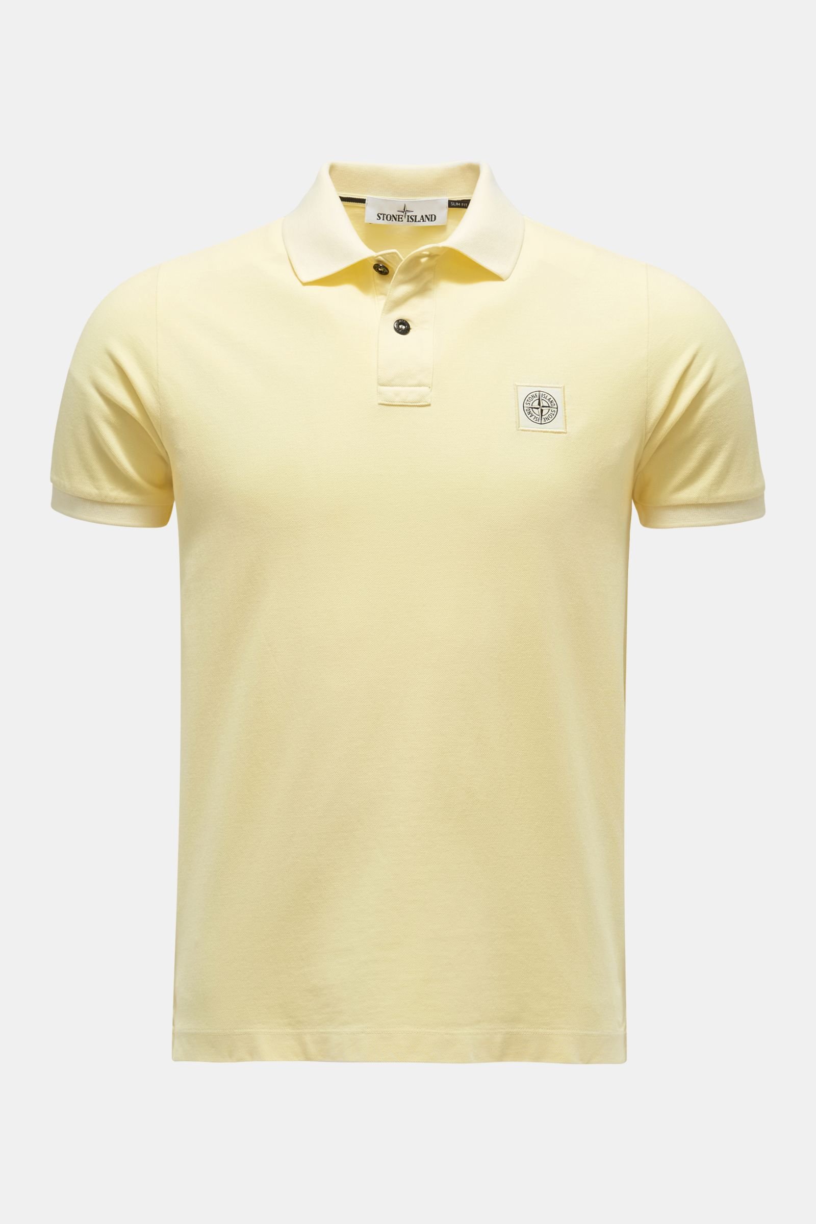 Polo shirt pastel yellow