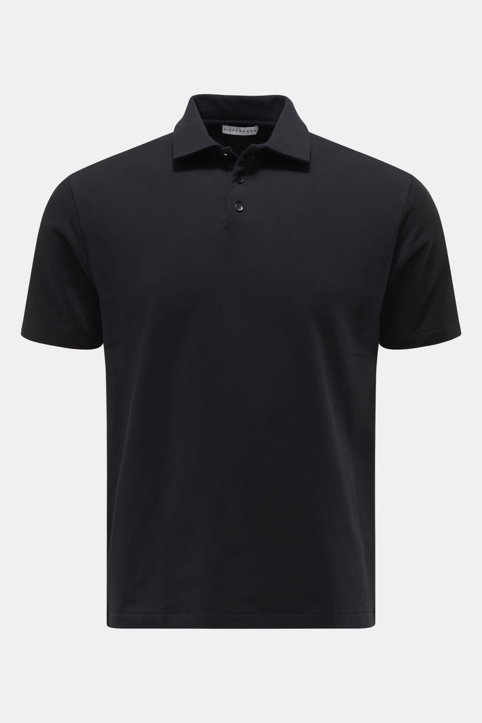 Jersey polo shirt 'Lasse' black