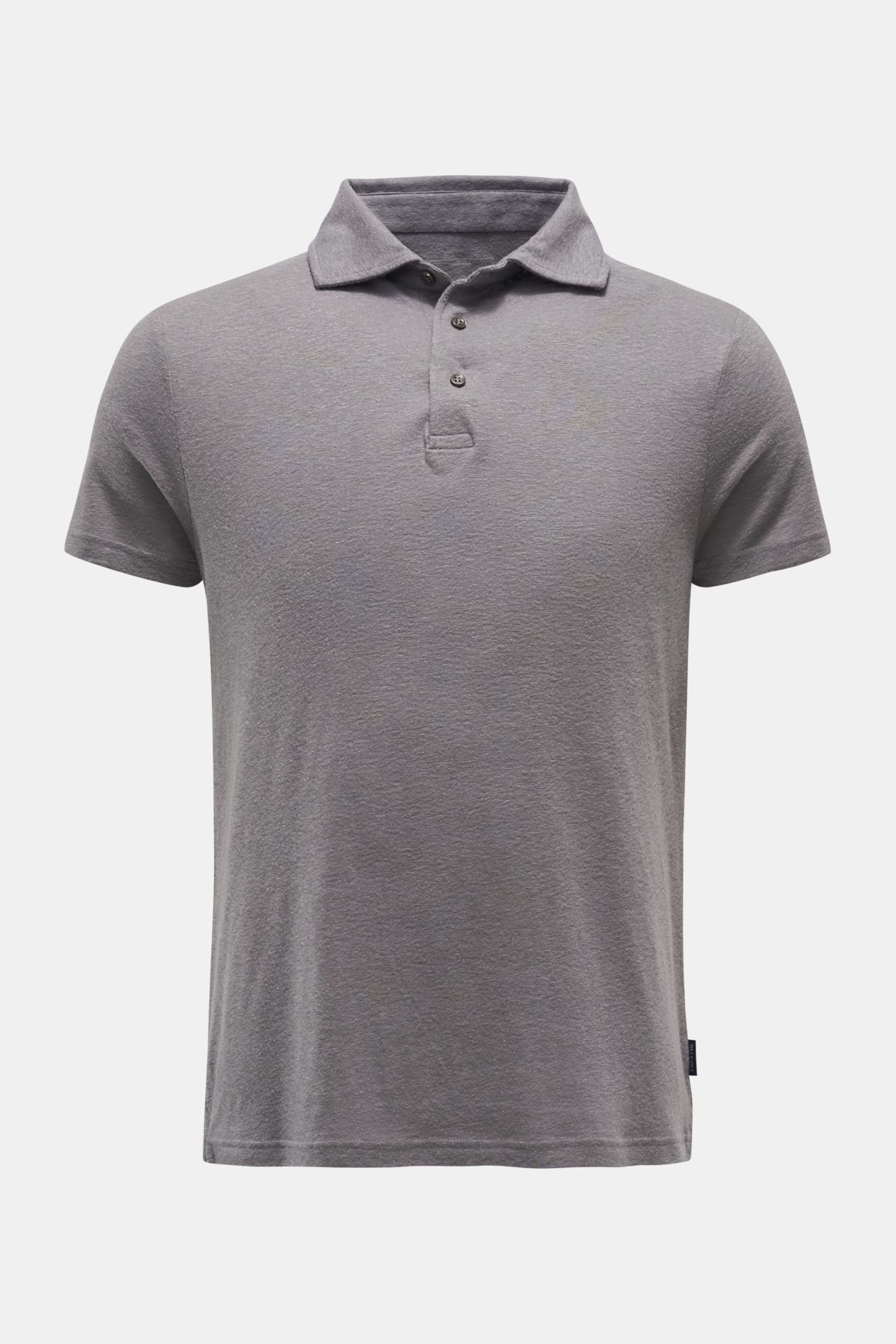 Polo shirt 'Linen Polo' grey