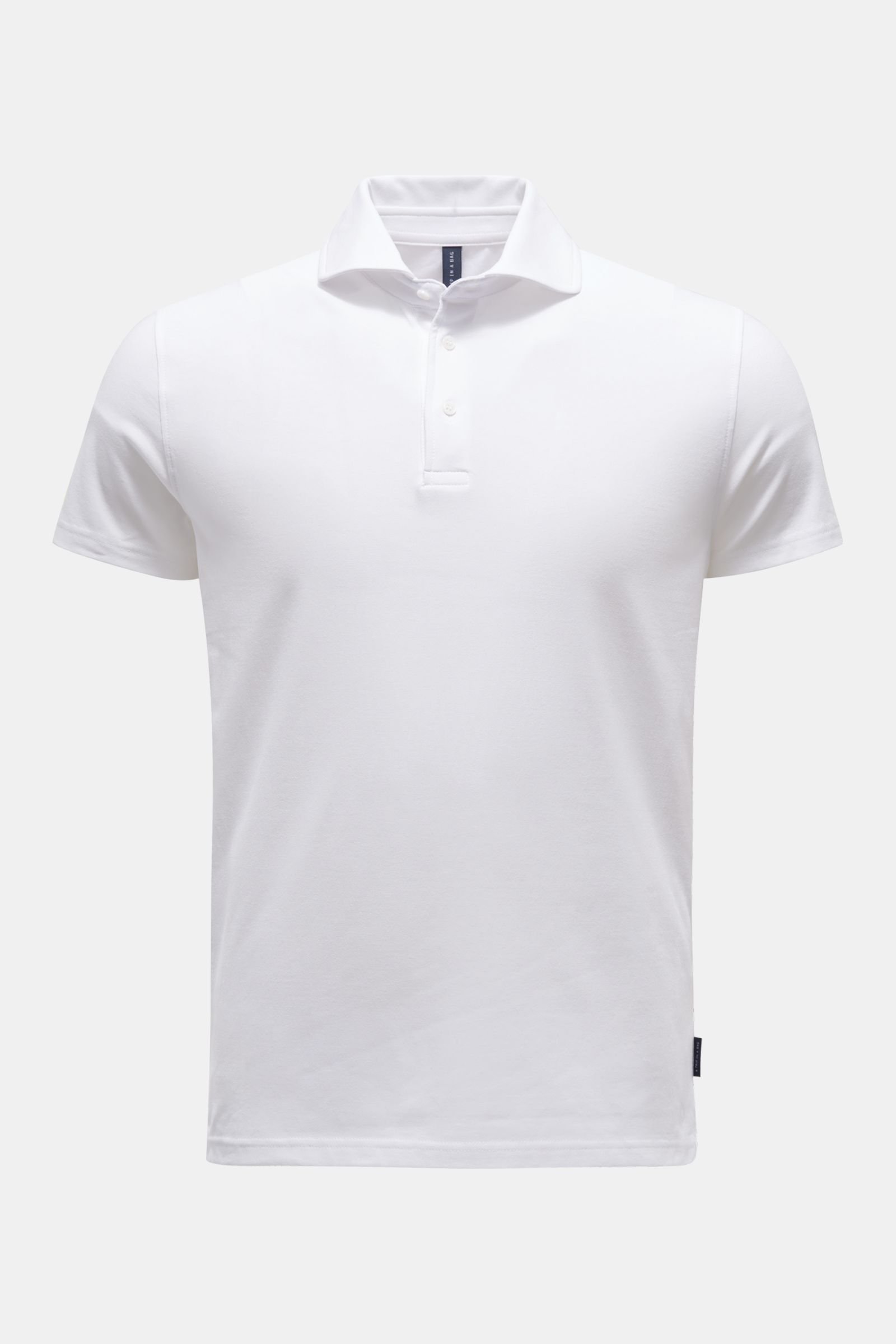 Polo shirt 'Crepe Polo' white