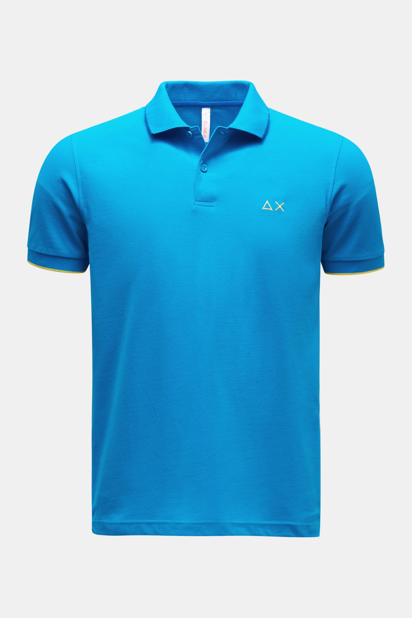 Polo shirt azure