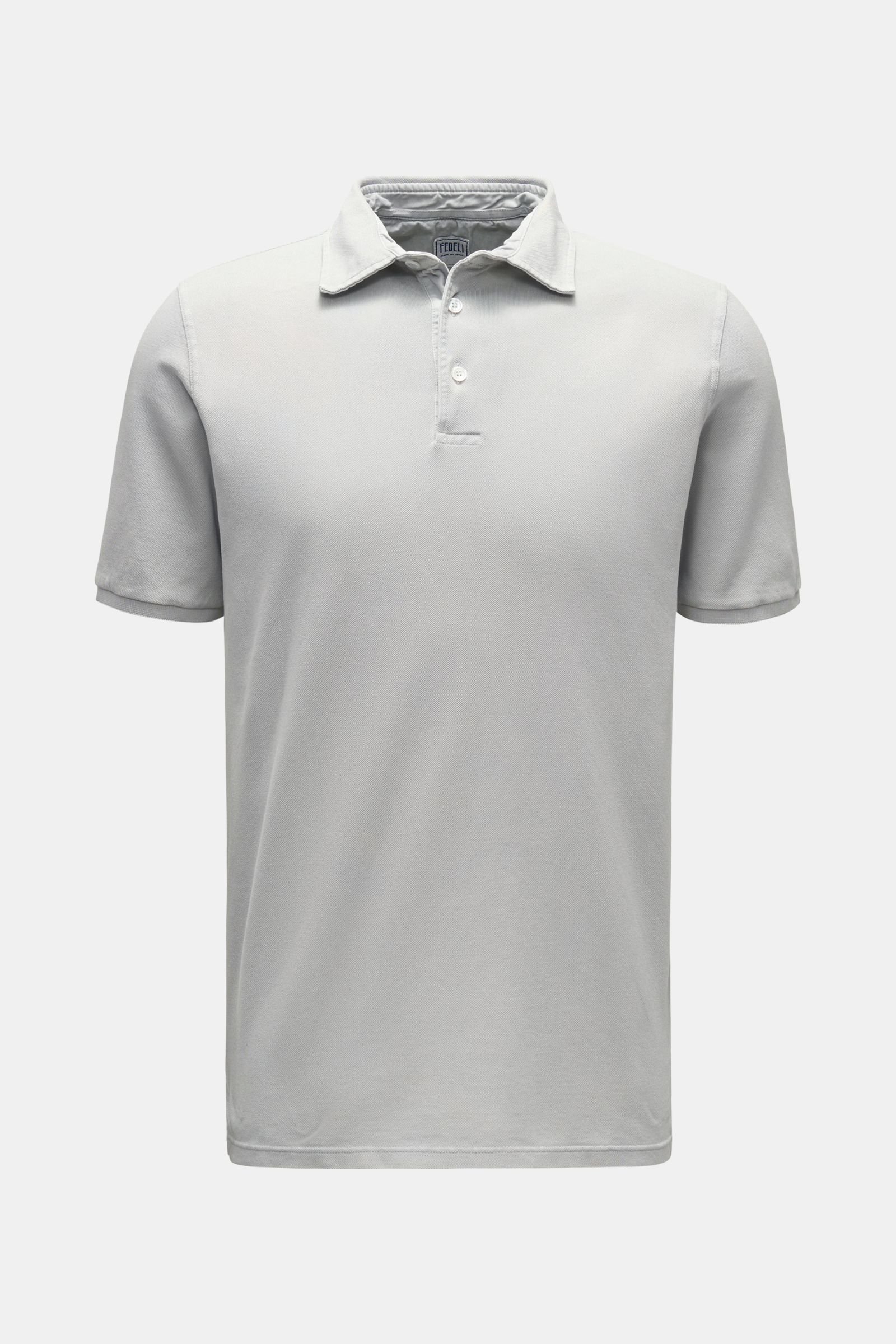 Polo shirt 'North' light grey